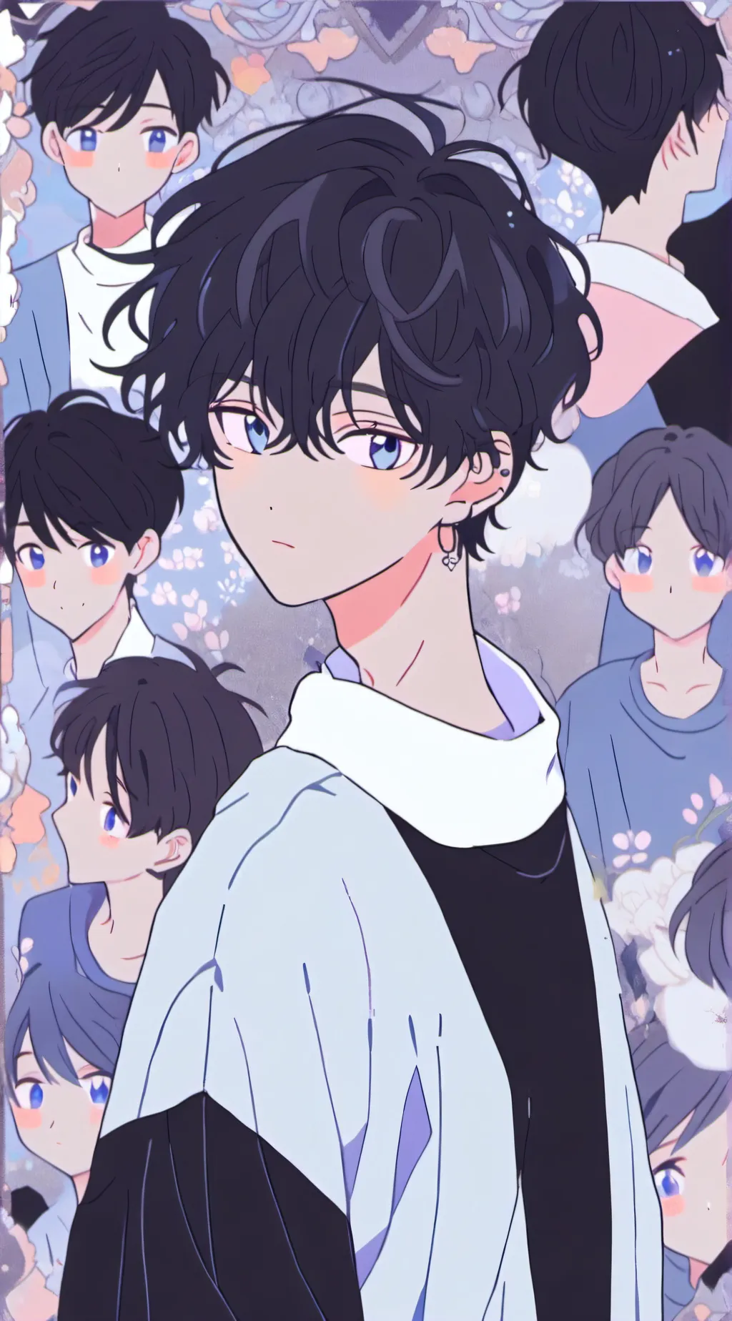 ai character: Astro🕷️ background