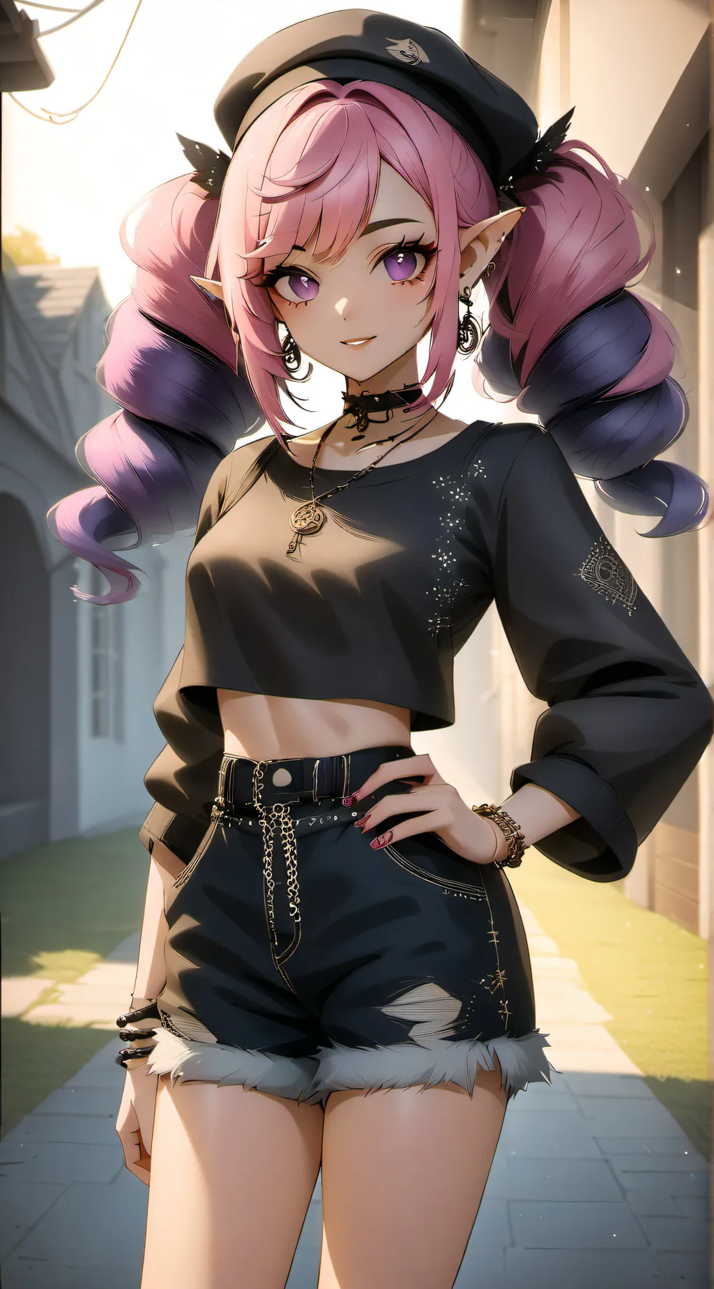 ai character: Elena  background
