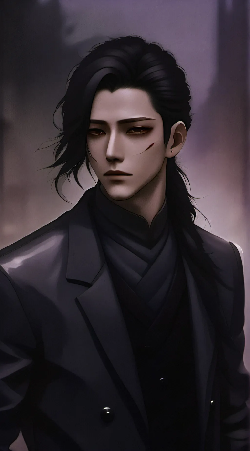 ai character: Geto Suguru background