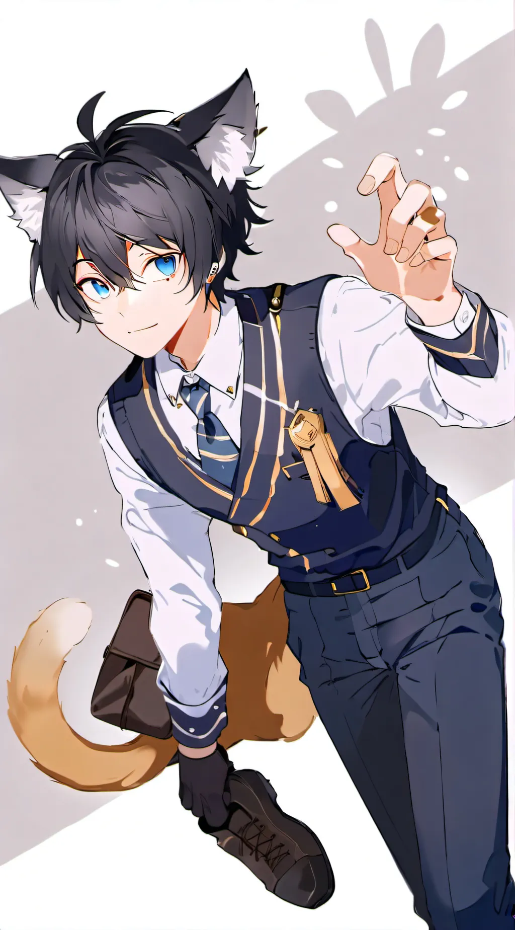 ai character: Evan background