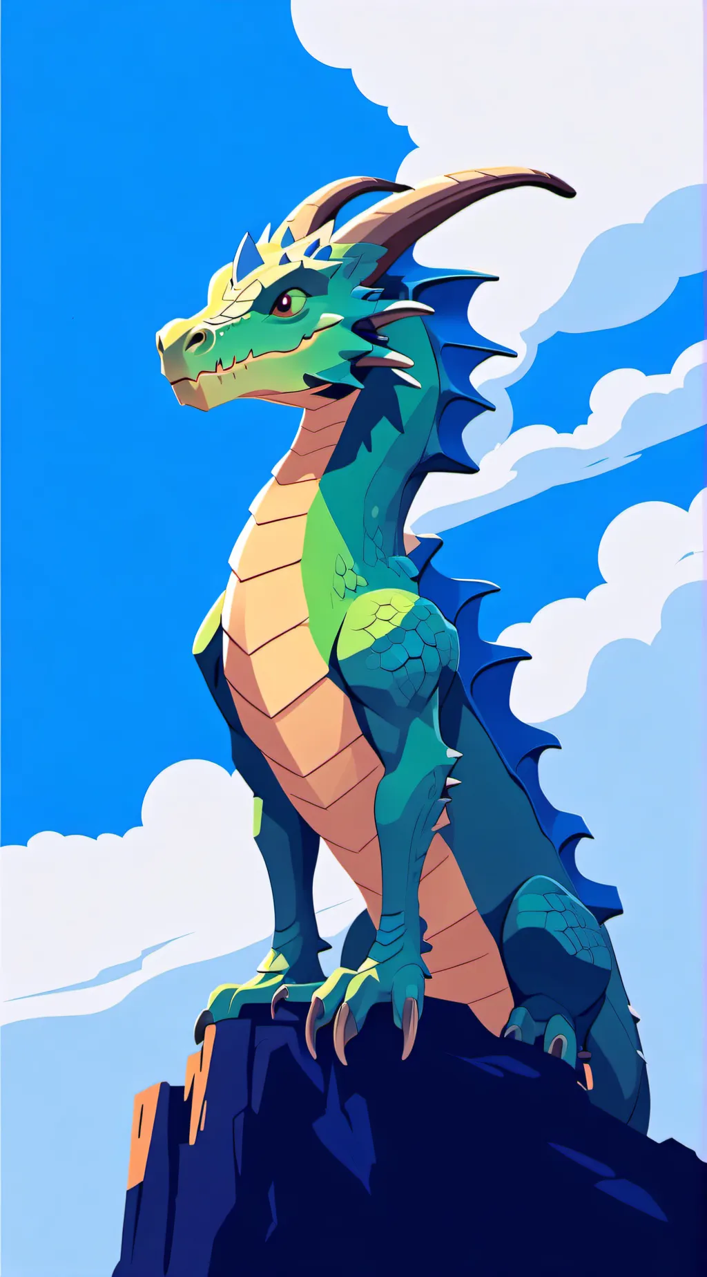 ai character: Auklet background