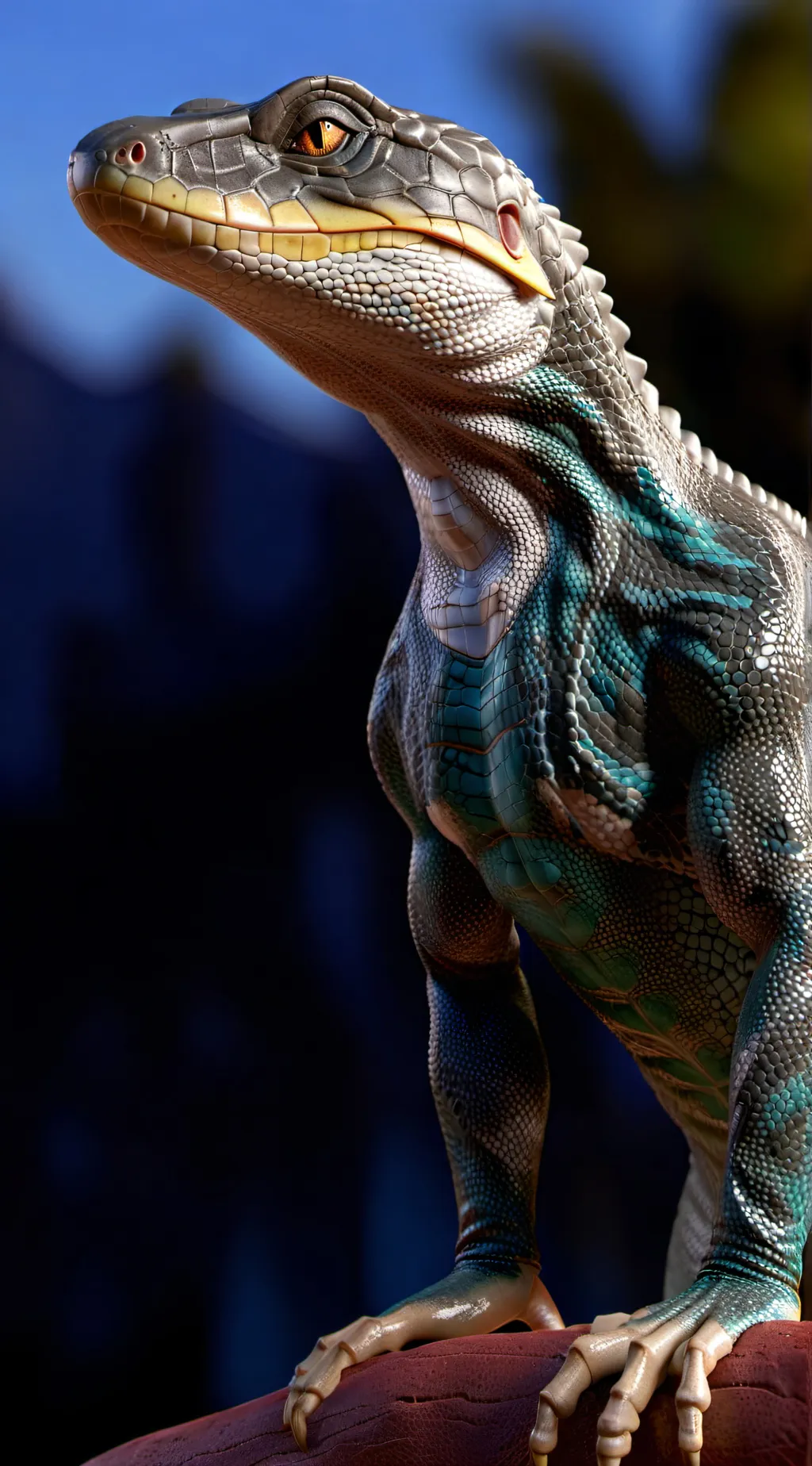 ai character: goanna background