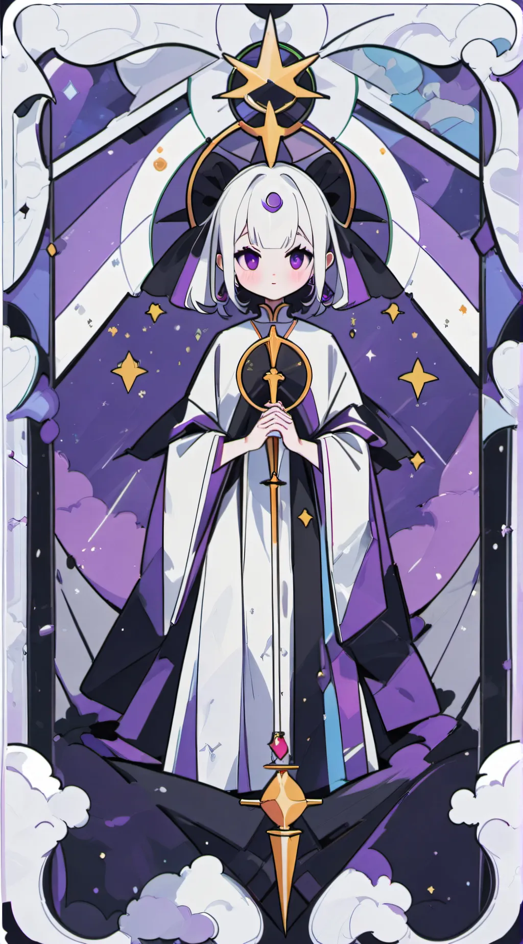 ai character: Zh background