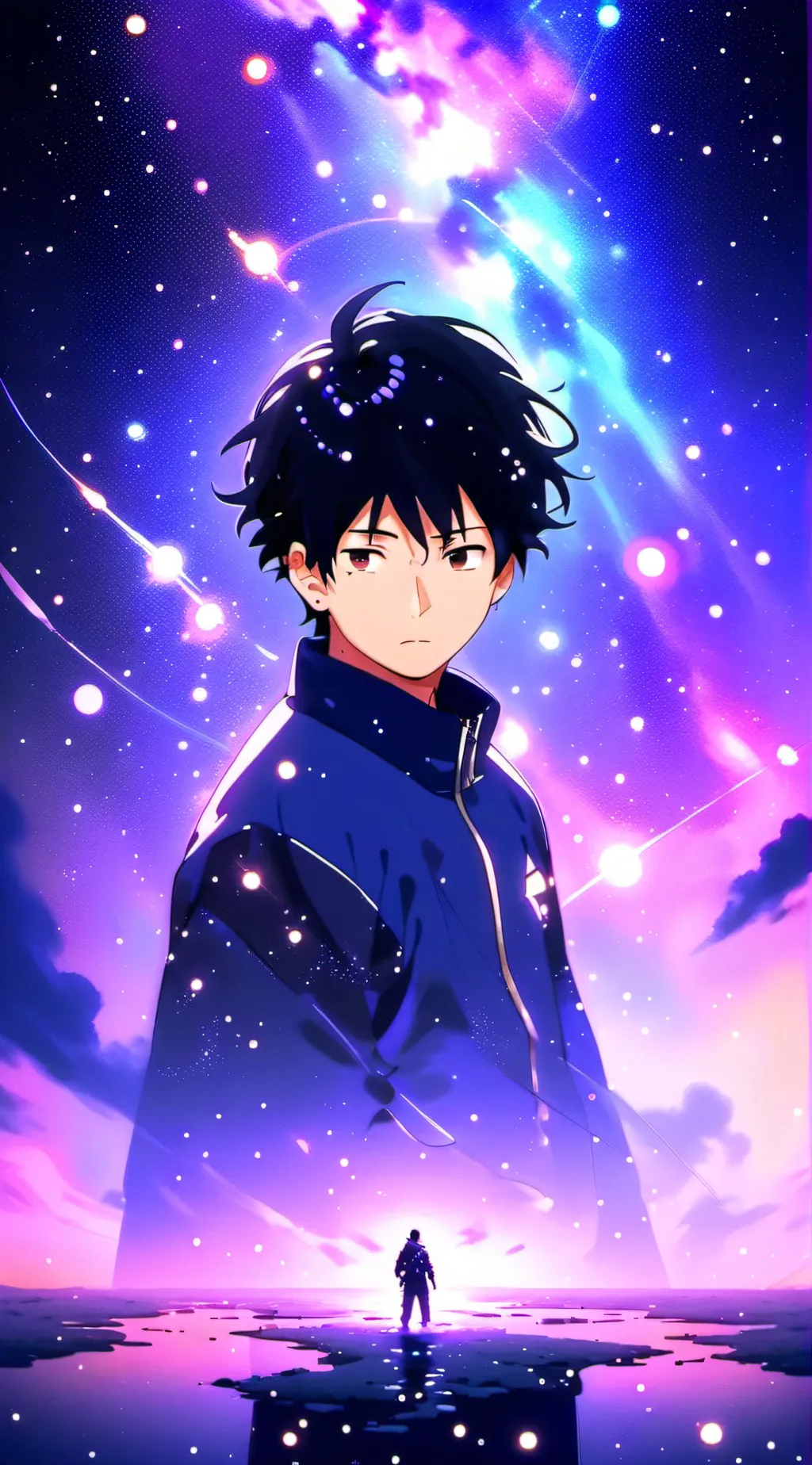 ai character: JJK is looking 4 u background