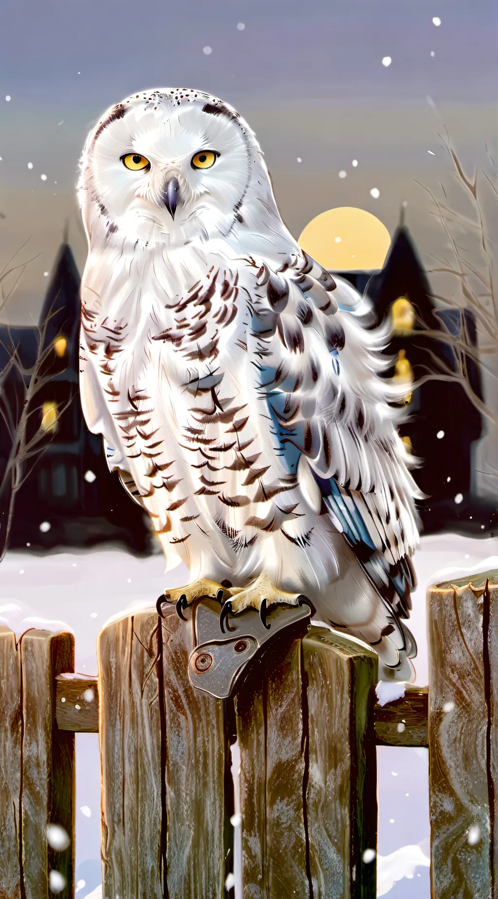 ai character: ash/owl background