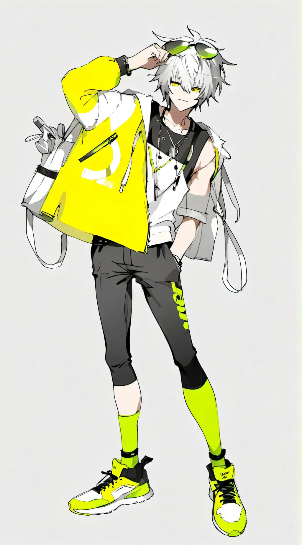 ai character: Goofy little guy background