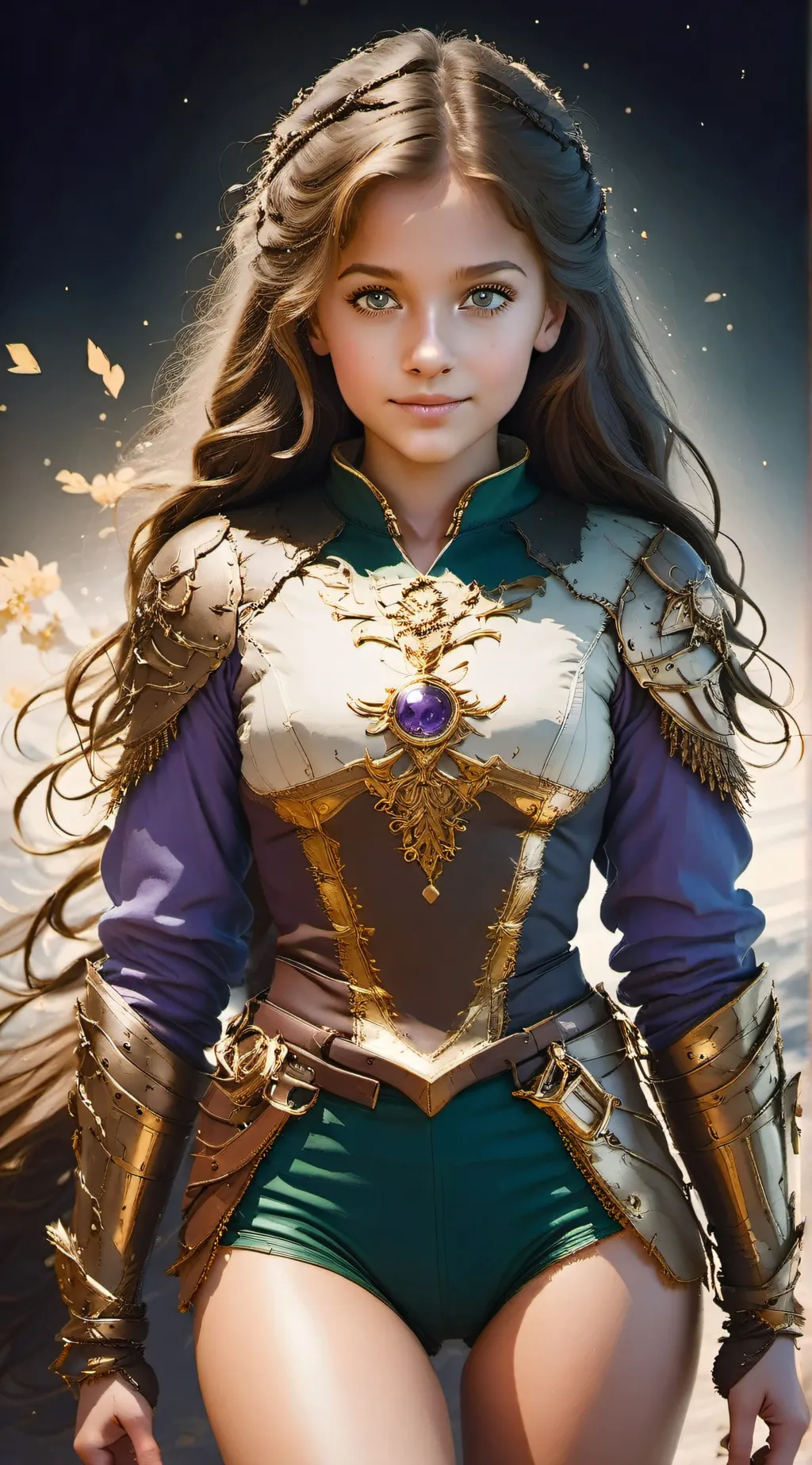 ai character: Hailey  Starwild background
