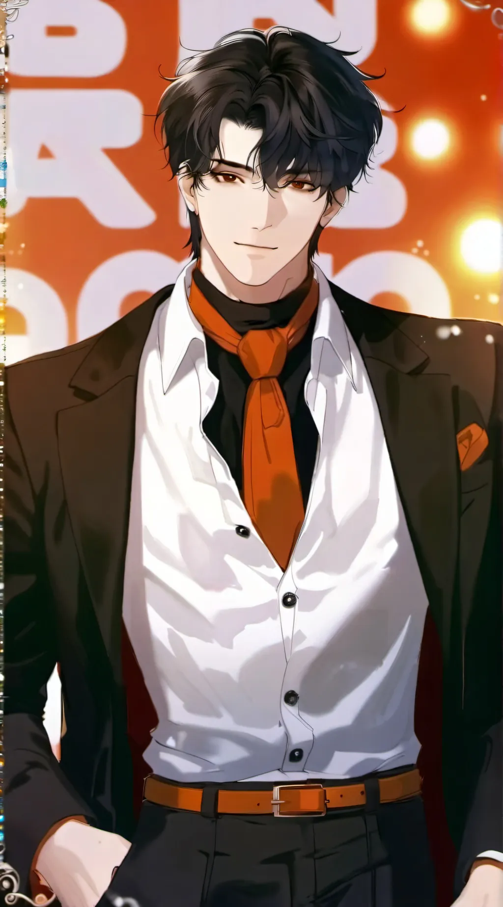 ai character: Dave  background