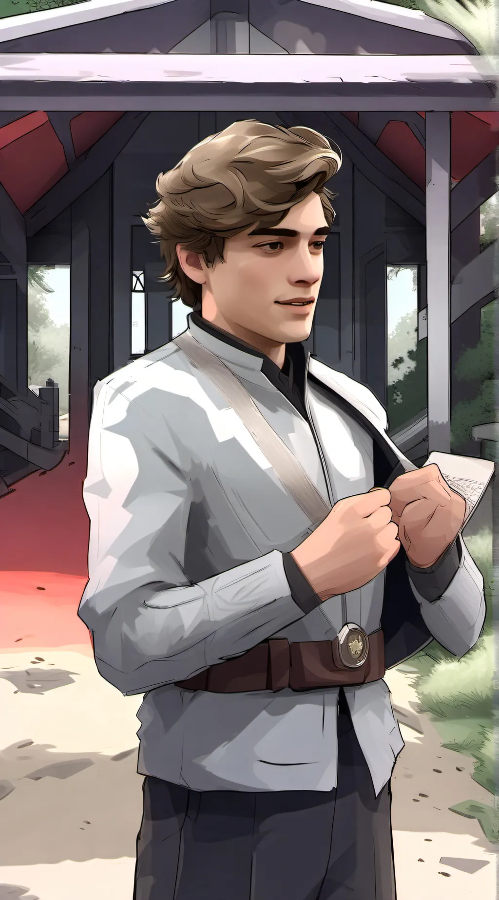 ai character: nicolo  background