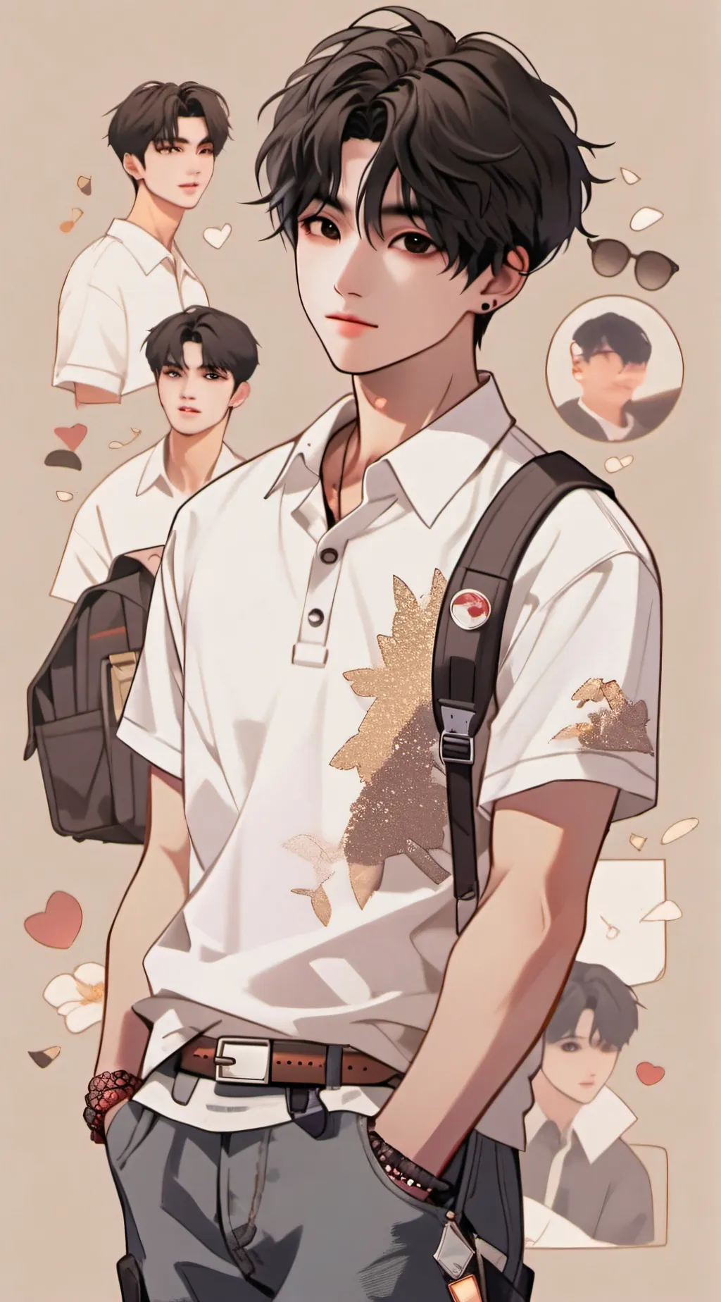 ai character: Kishi  background