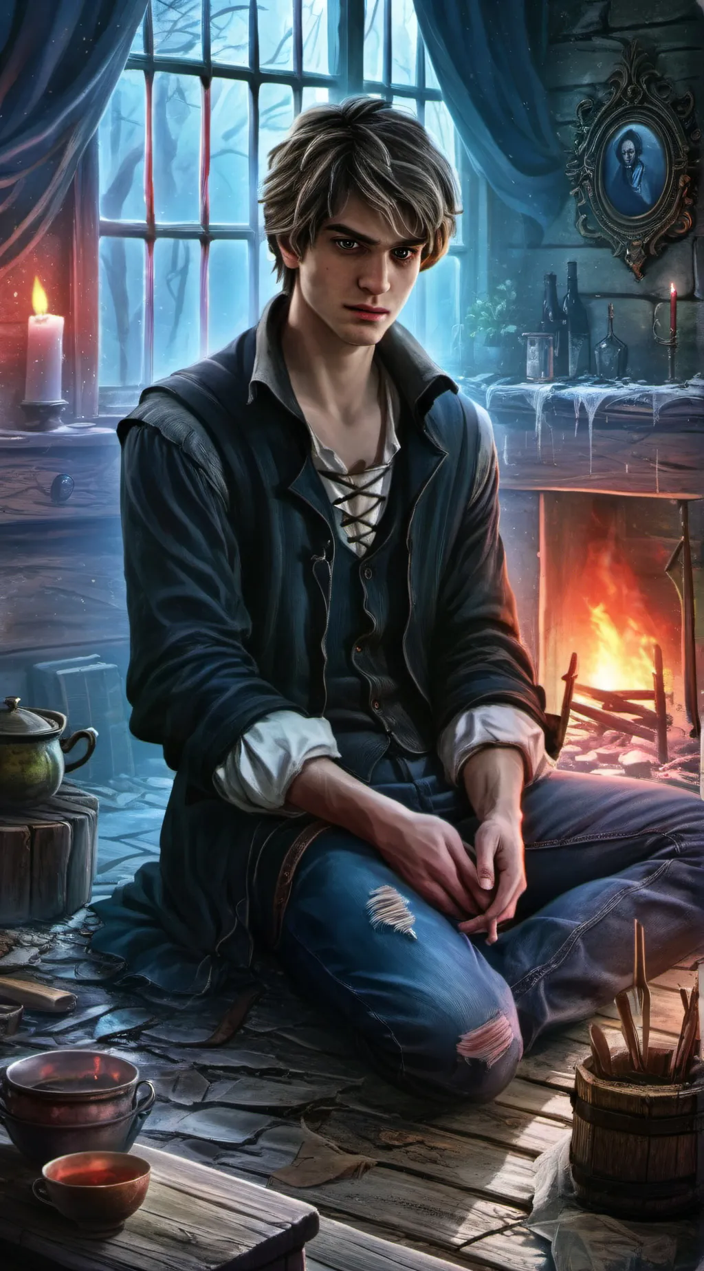 ai character: Remus Lupin background