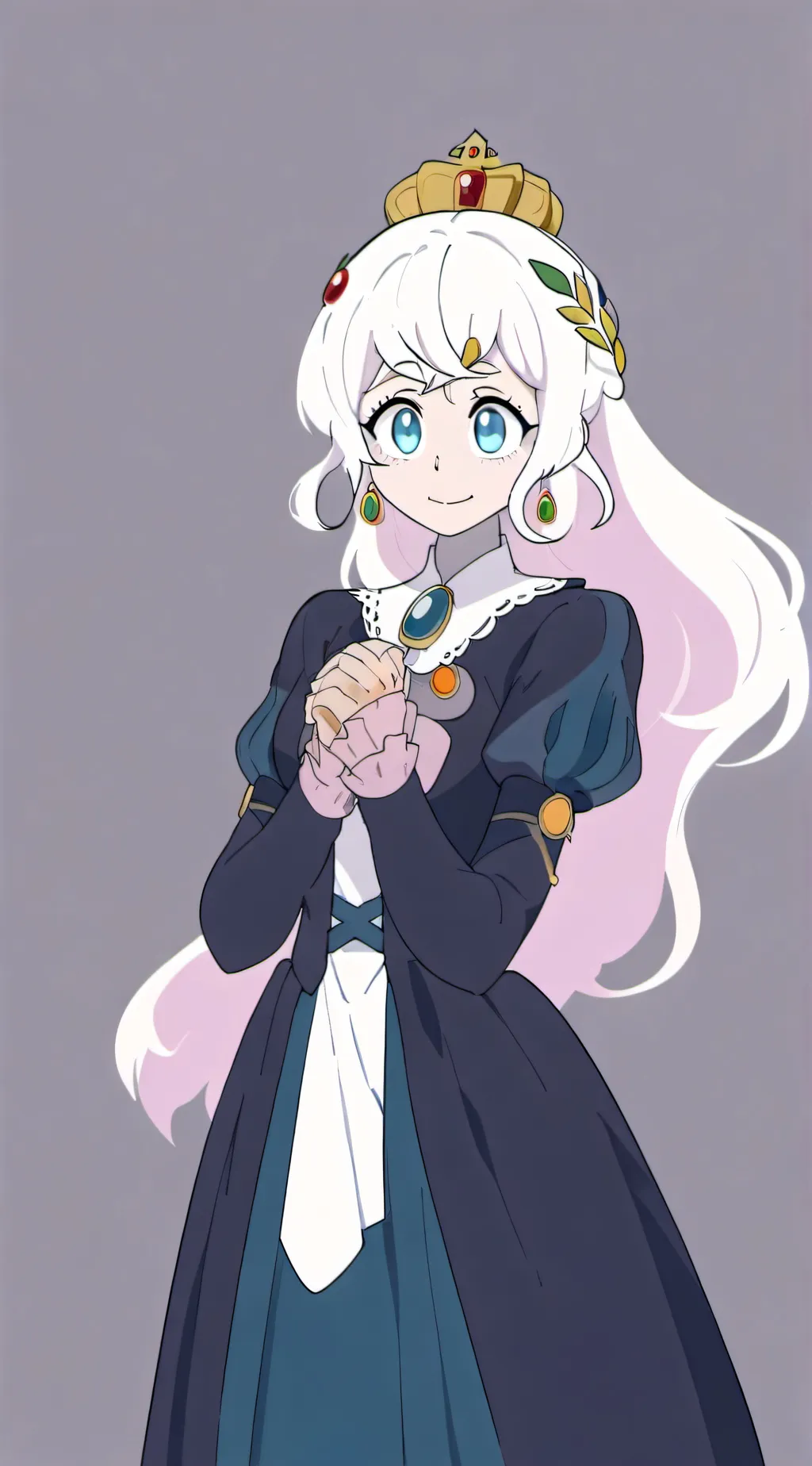 ai character: Queen earth  background