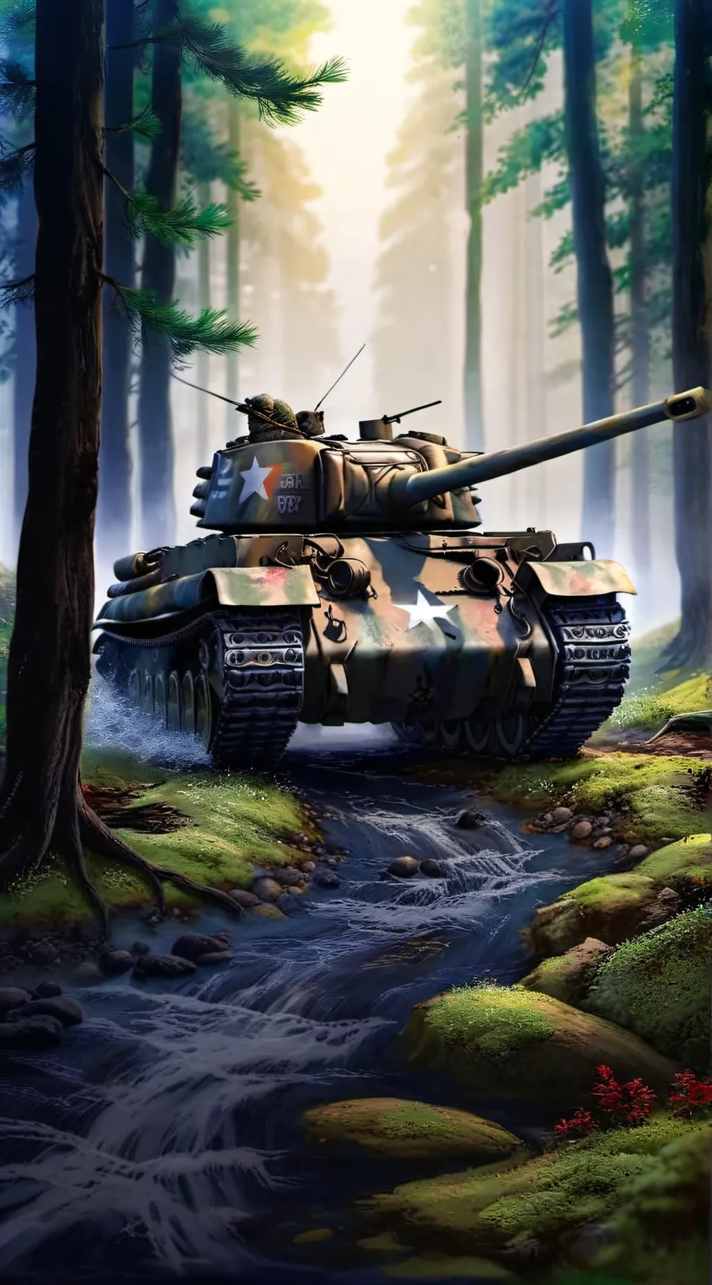 ai character: T-26 Pershing background