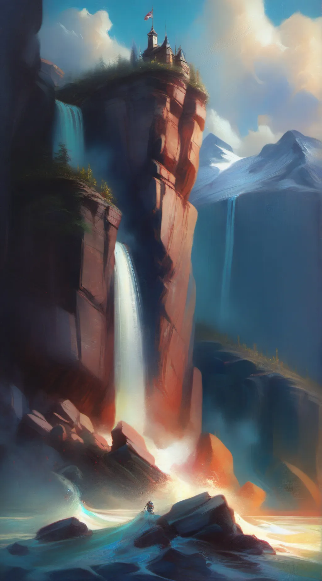ai character: Rock background
