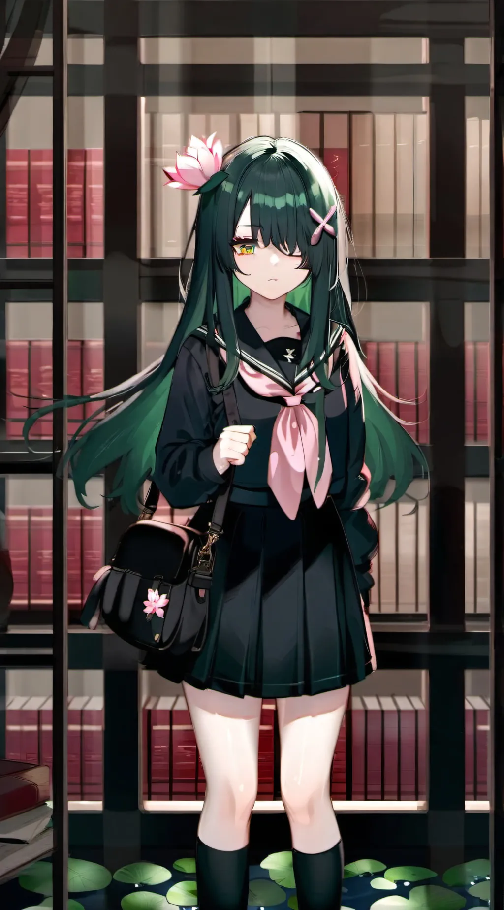 ai character: Lily  background