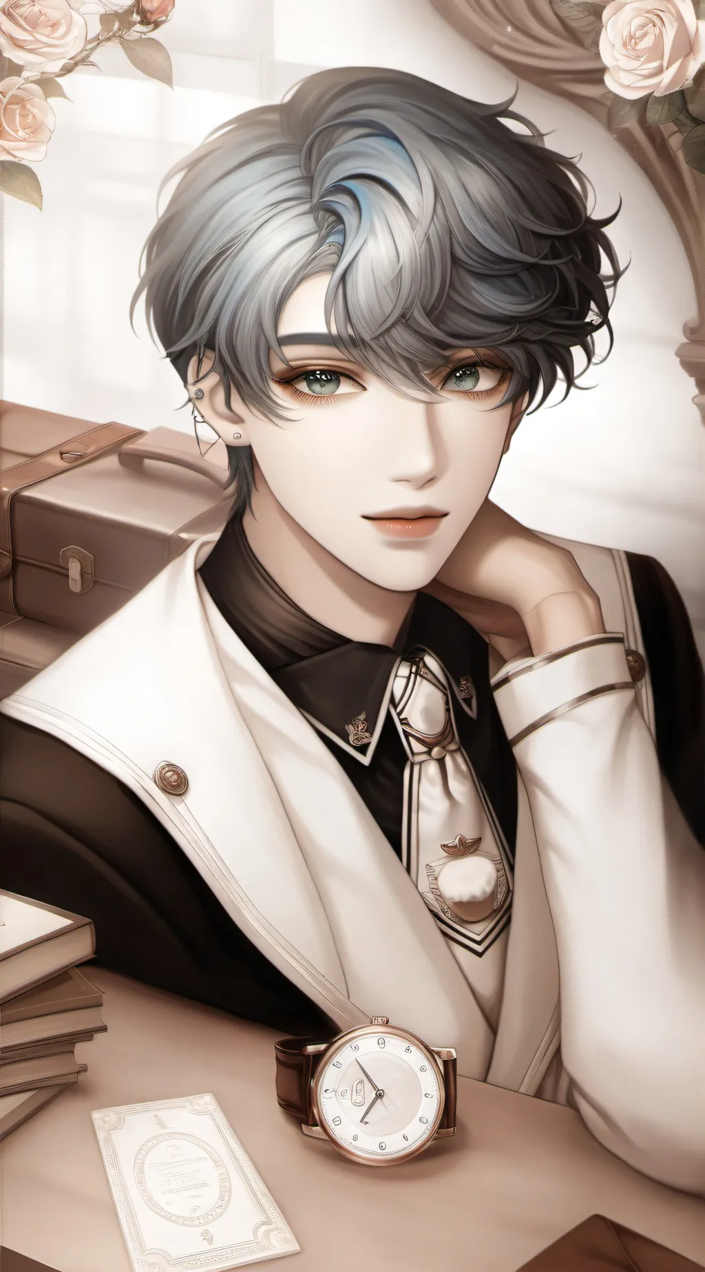 ai character: ||Ren Luvier||-5/5 background