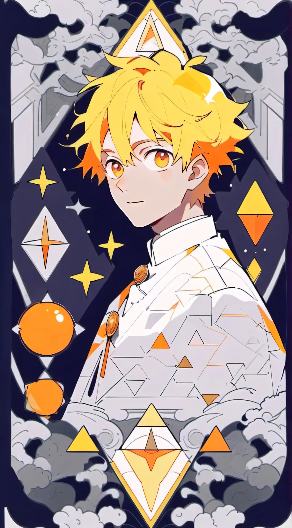 ai character: Zenitsu background