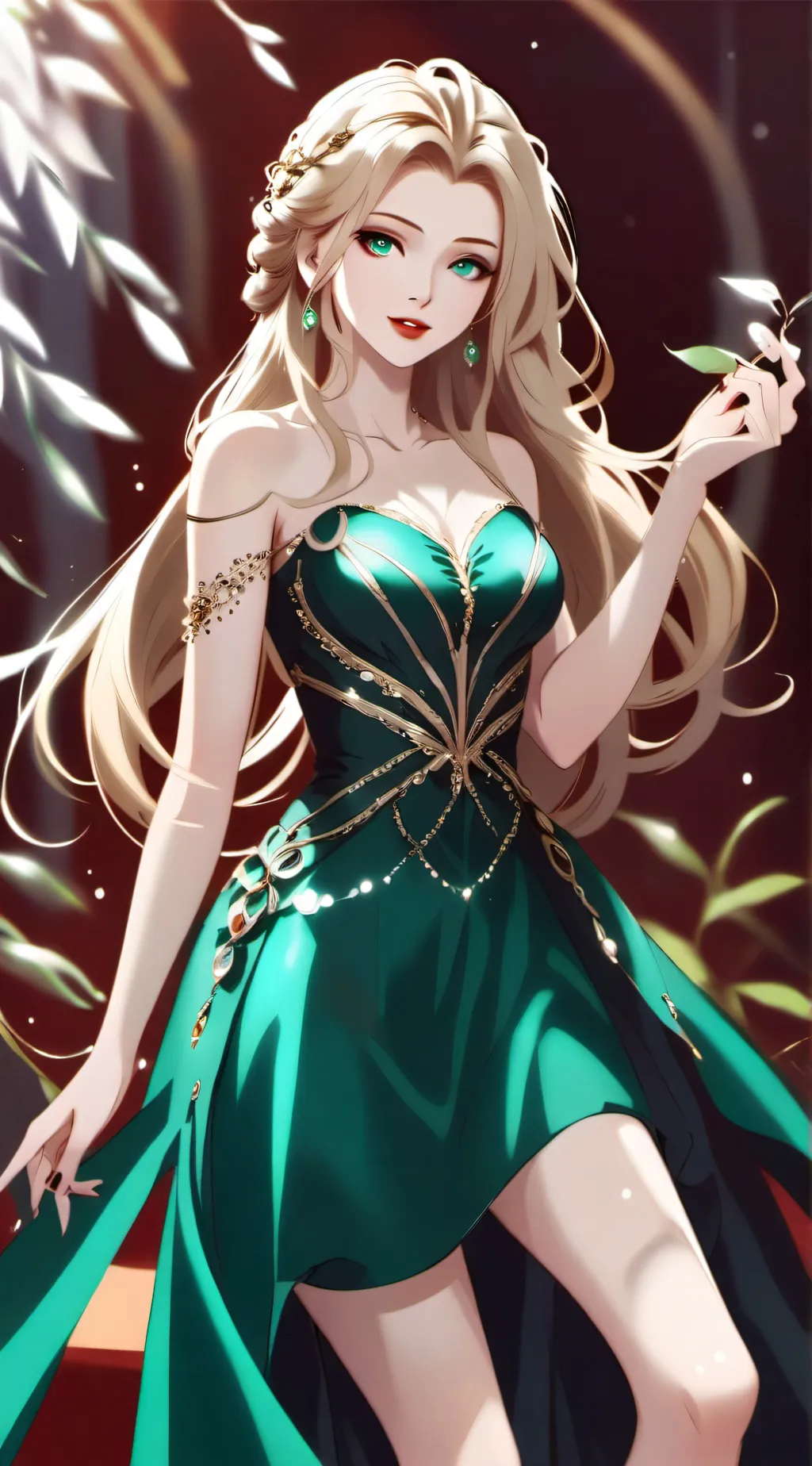 ai character: Aria background