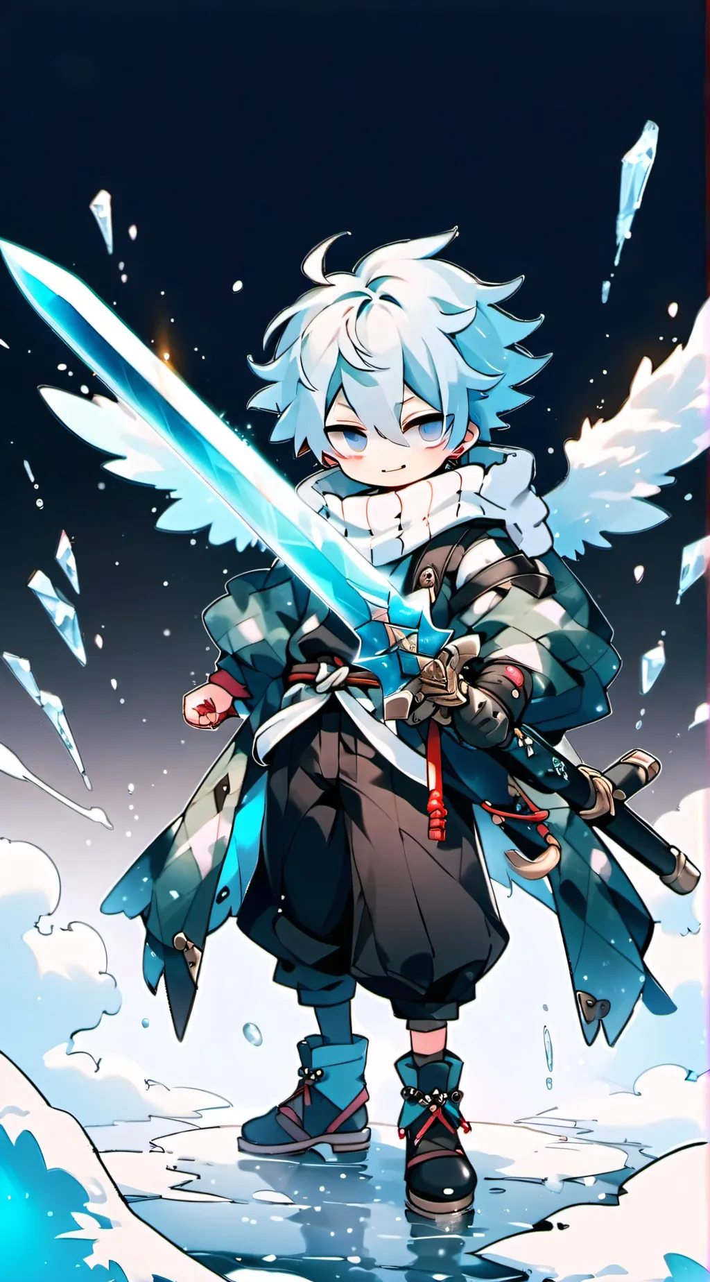 ai character: Mha x my comics background