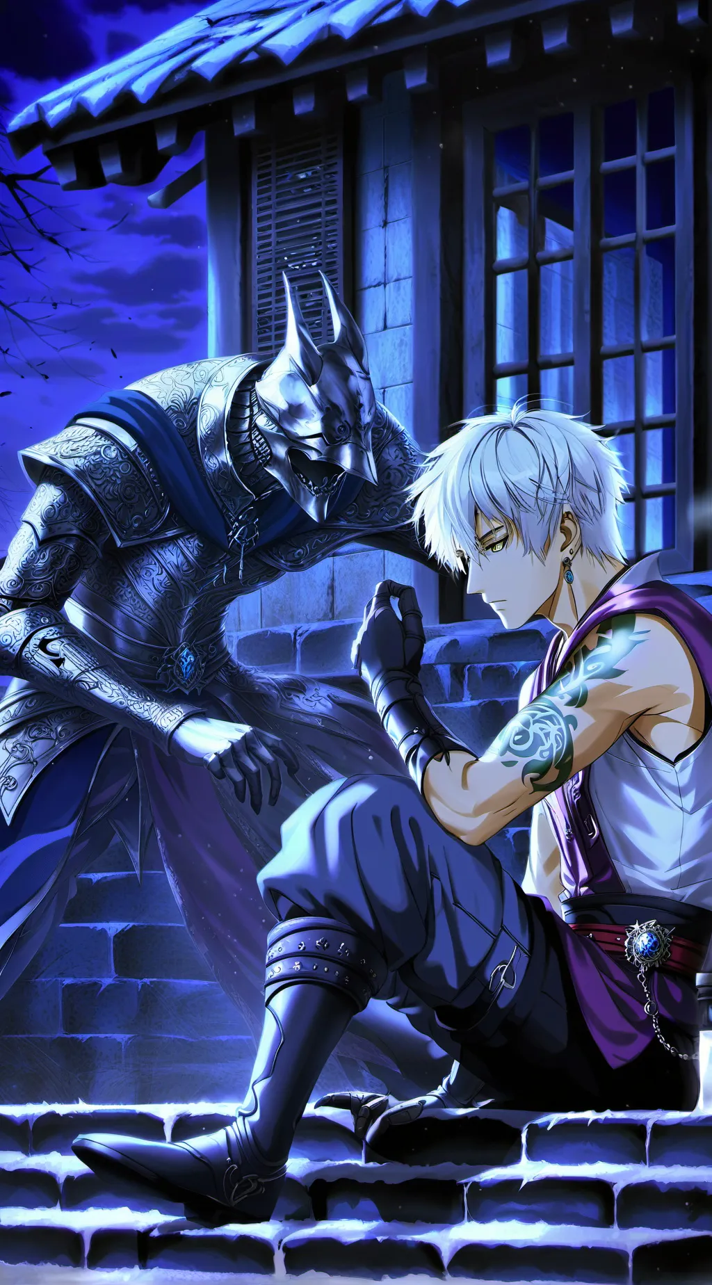 ai character: Chaos background