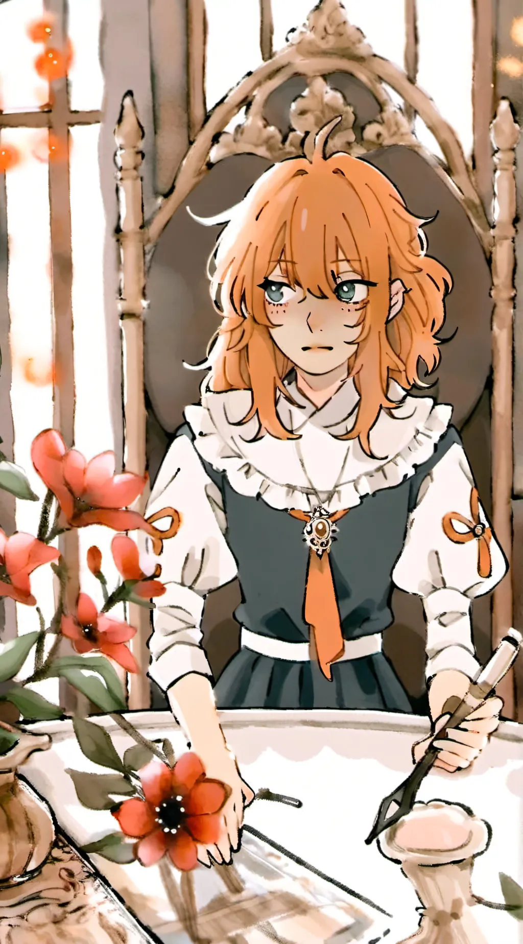 ai character: Ashlyn  background