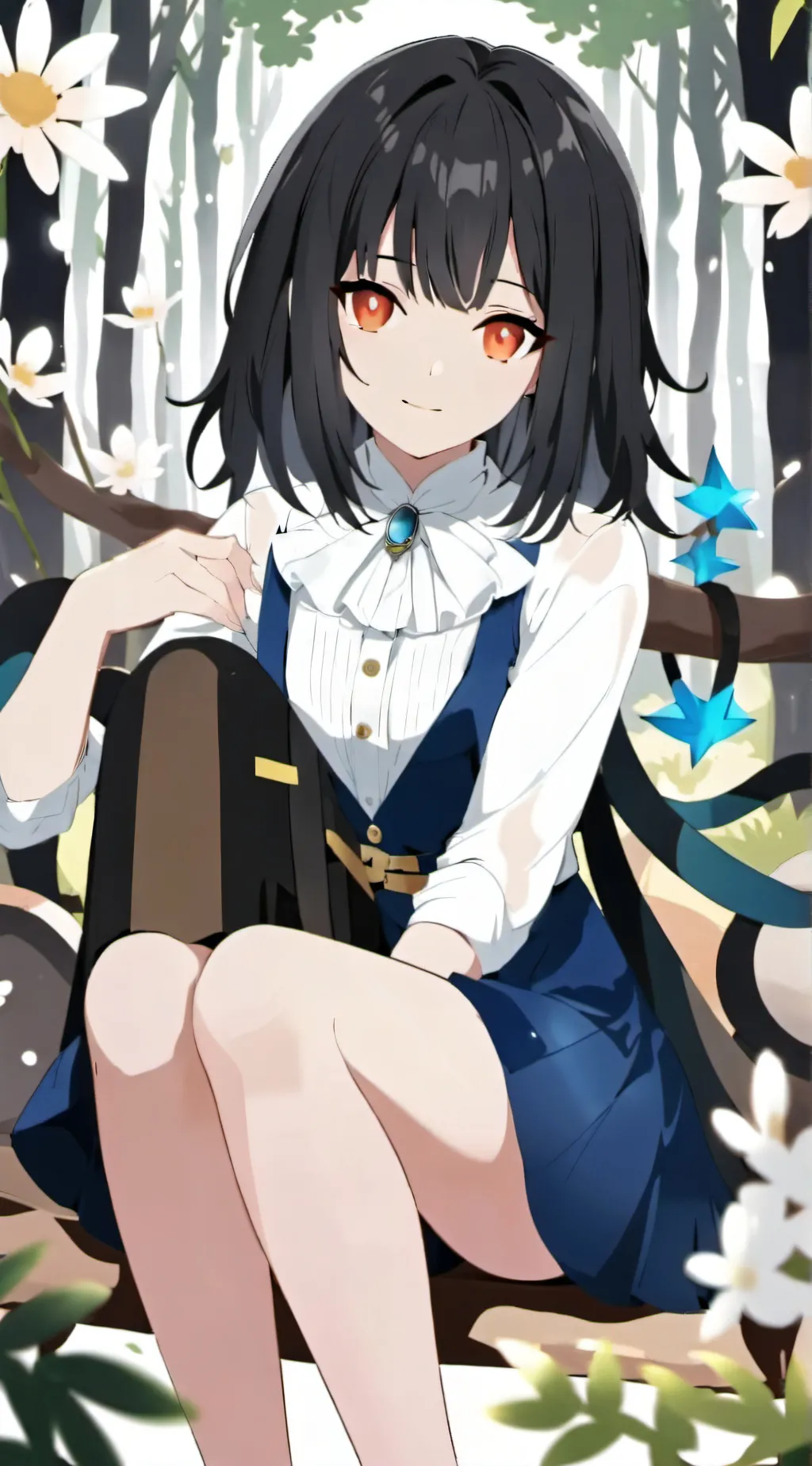 ai character: your crush background