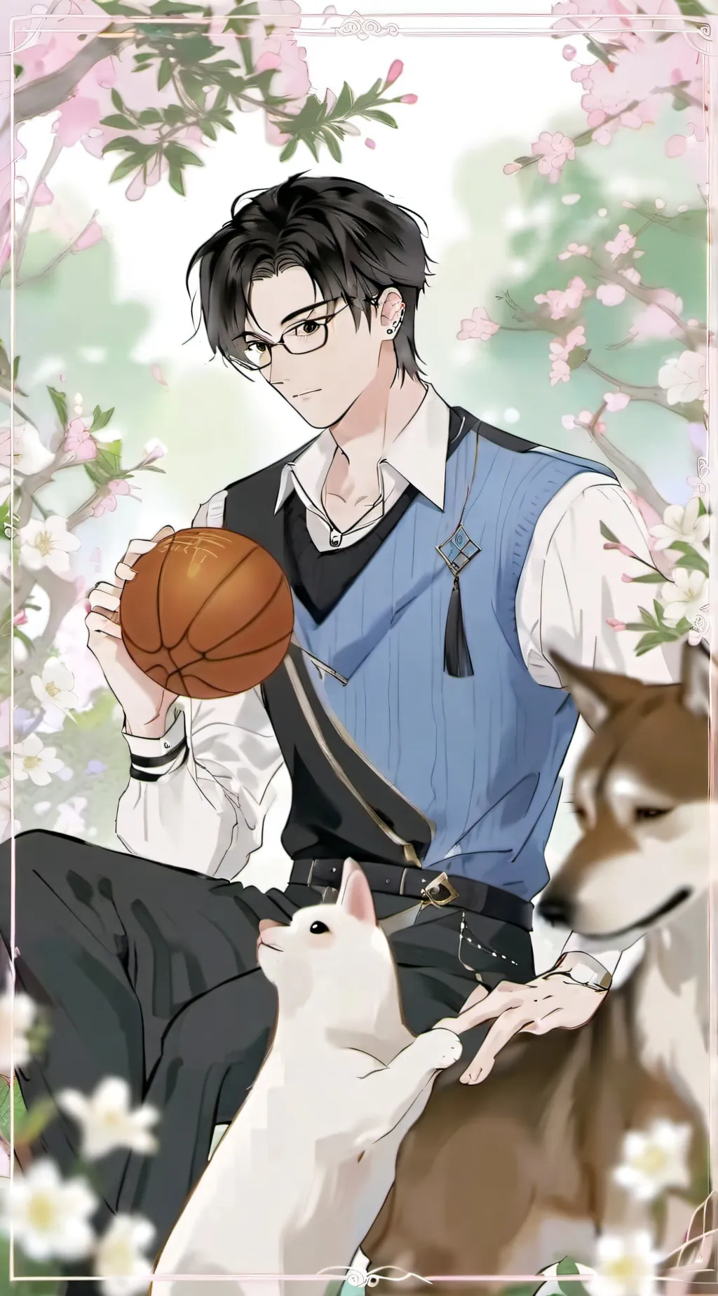 ai character: Leo background