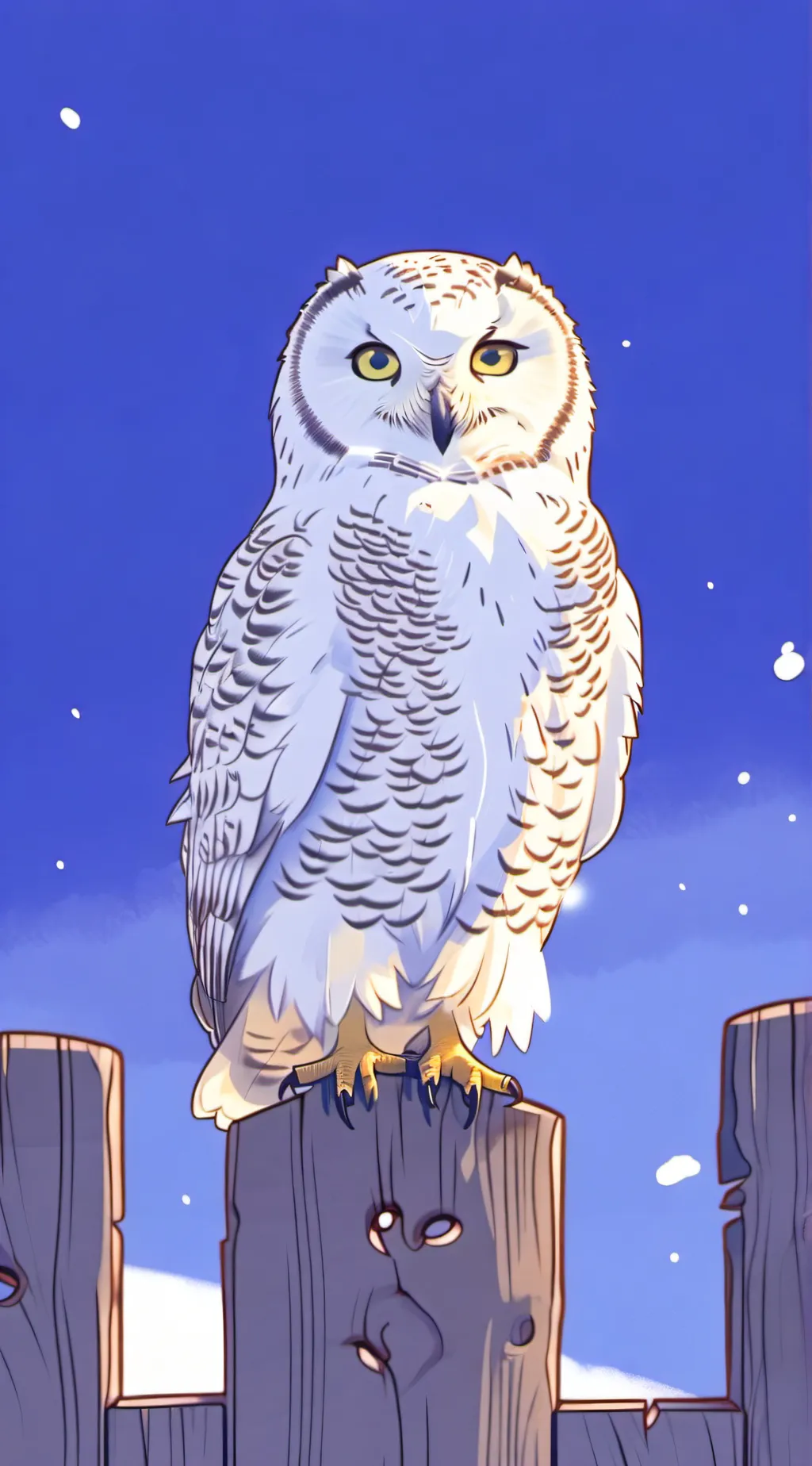 ai character: ash/owl background