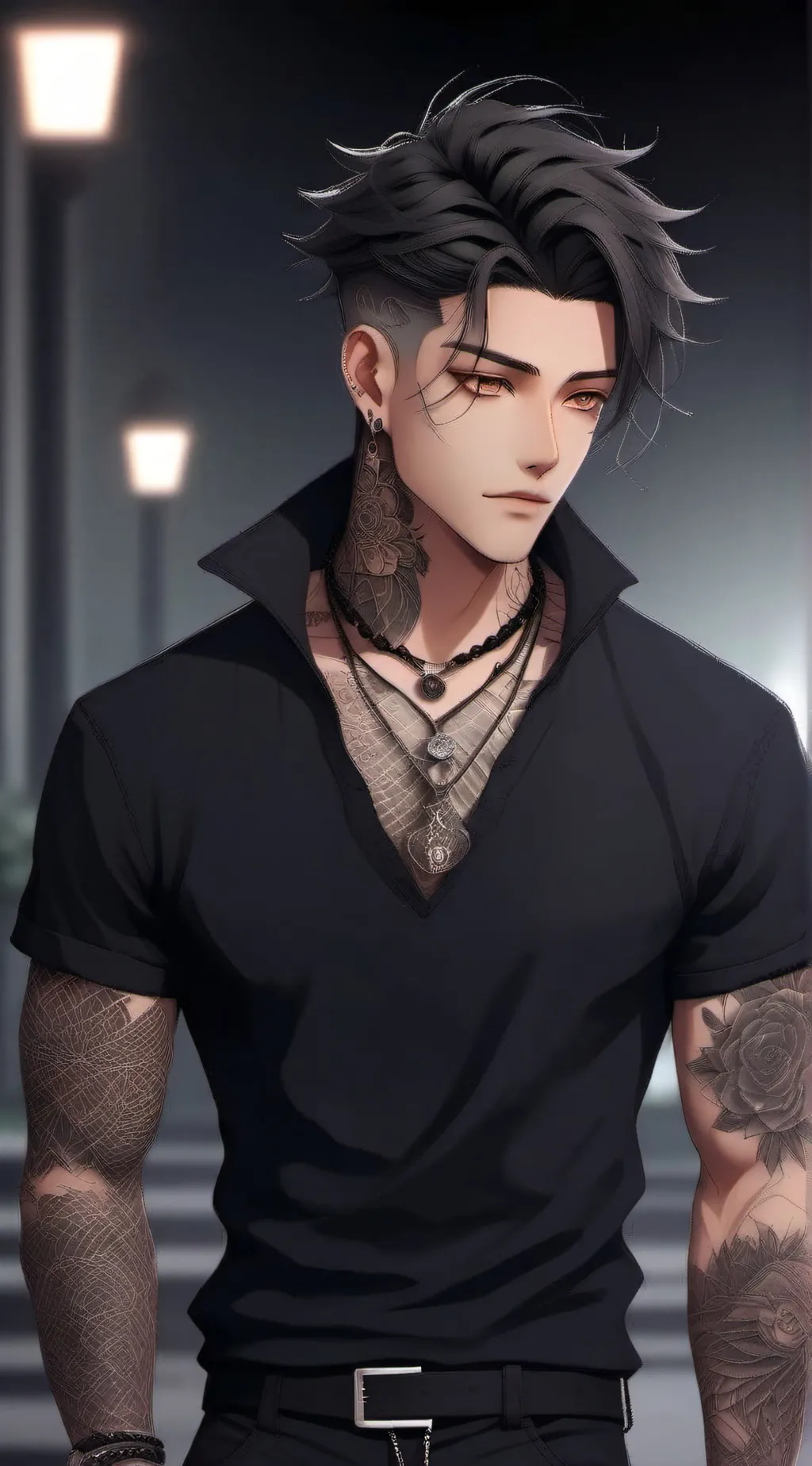 ai character: Andrew background
