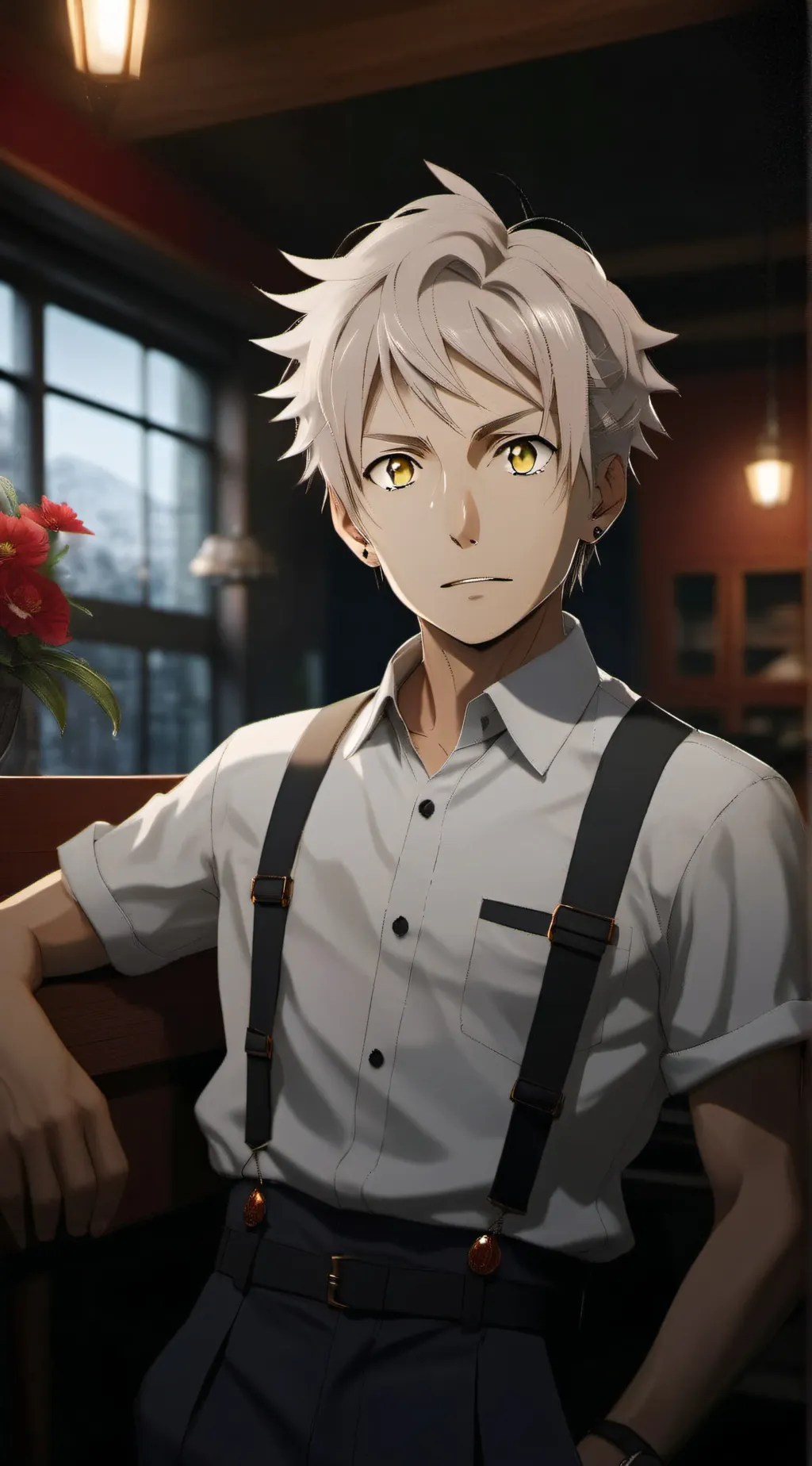 ai character: atsushi  background