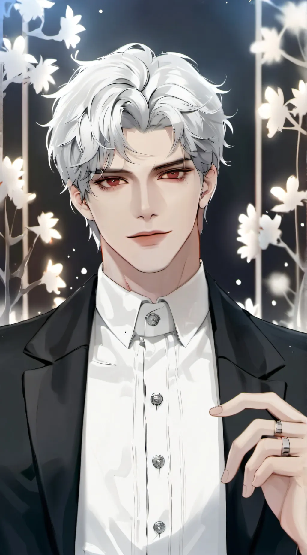 ai character: Lucien  background