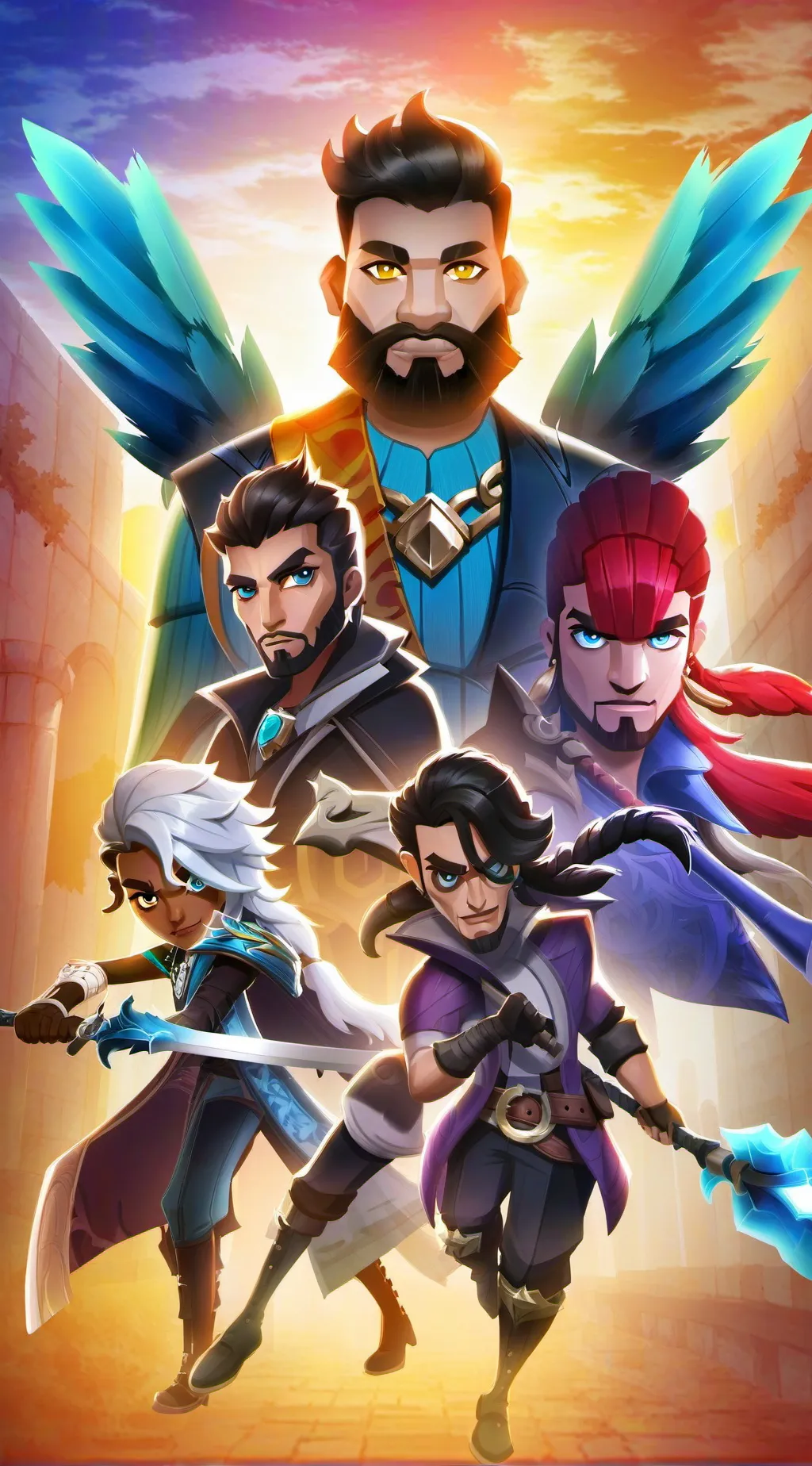 ai character: MDTBH2 background