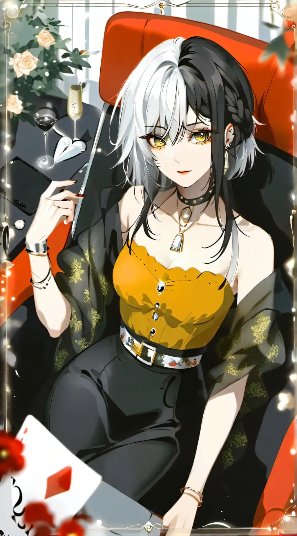 ai character: Tia background