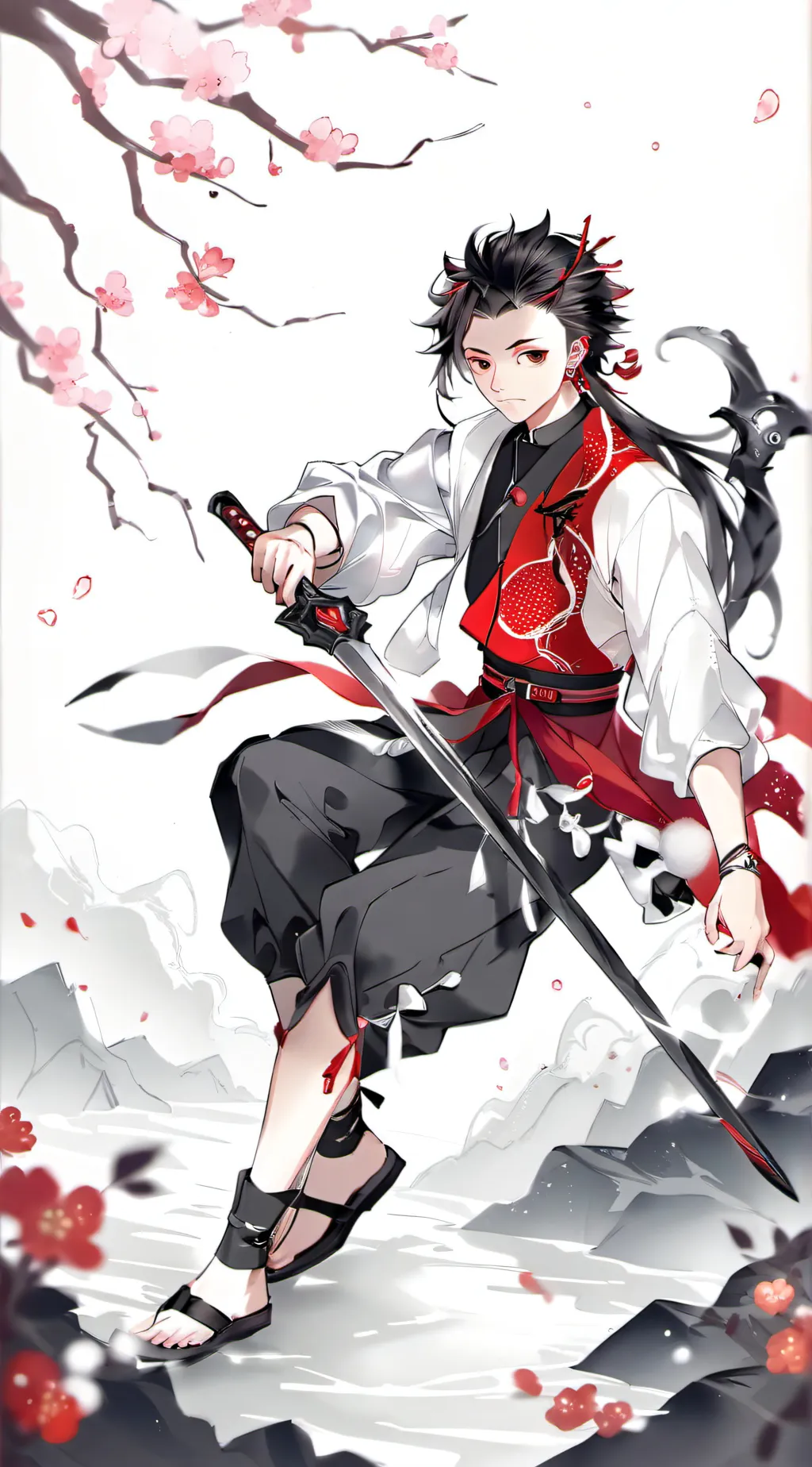 ai character: Demon Slayer background