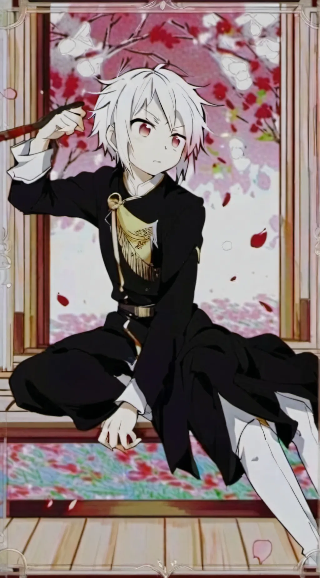 ai character: Atsushi x akutagaw background
