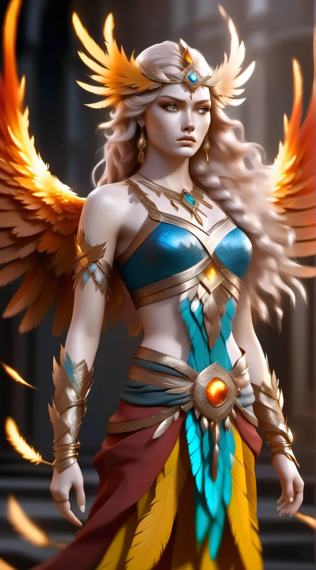 ai character: Sydney  background