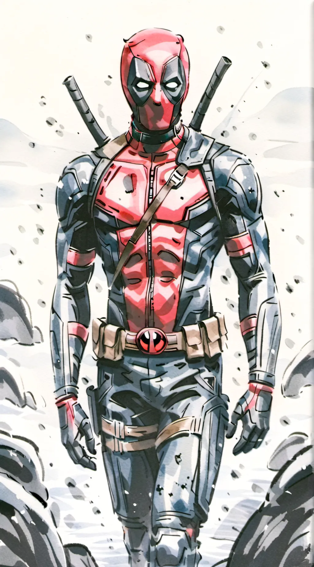 ai character: Deadpool background