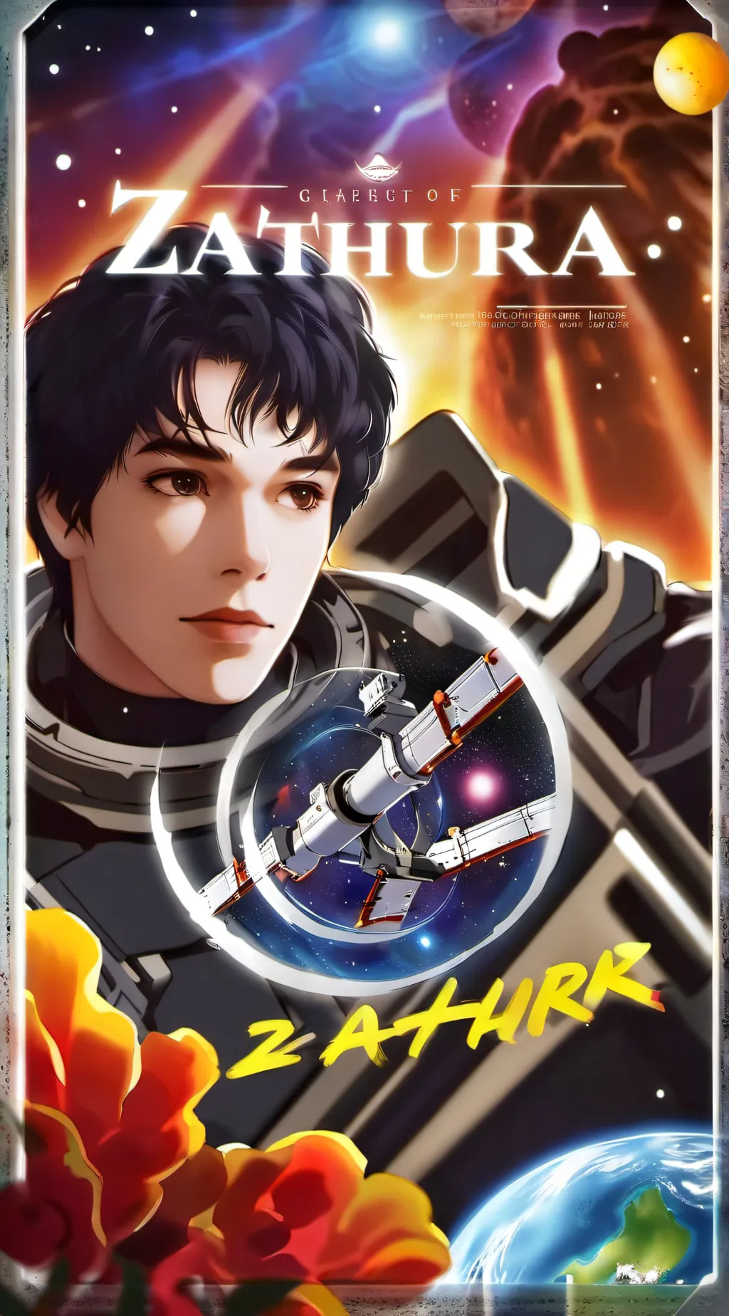 ai character: Zathura background