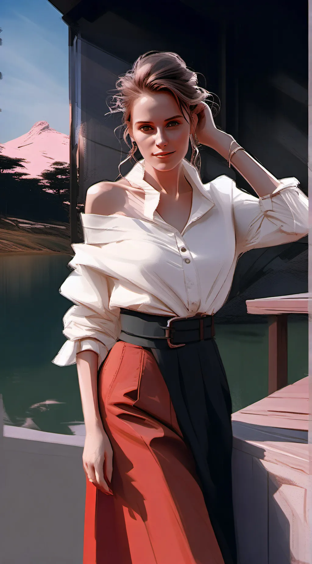 ai character: Andrea Smith background