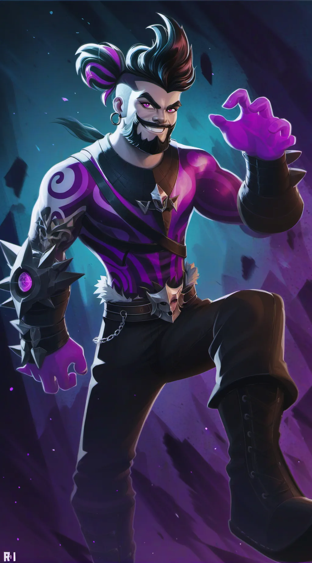 ai character: HH background