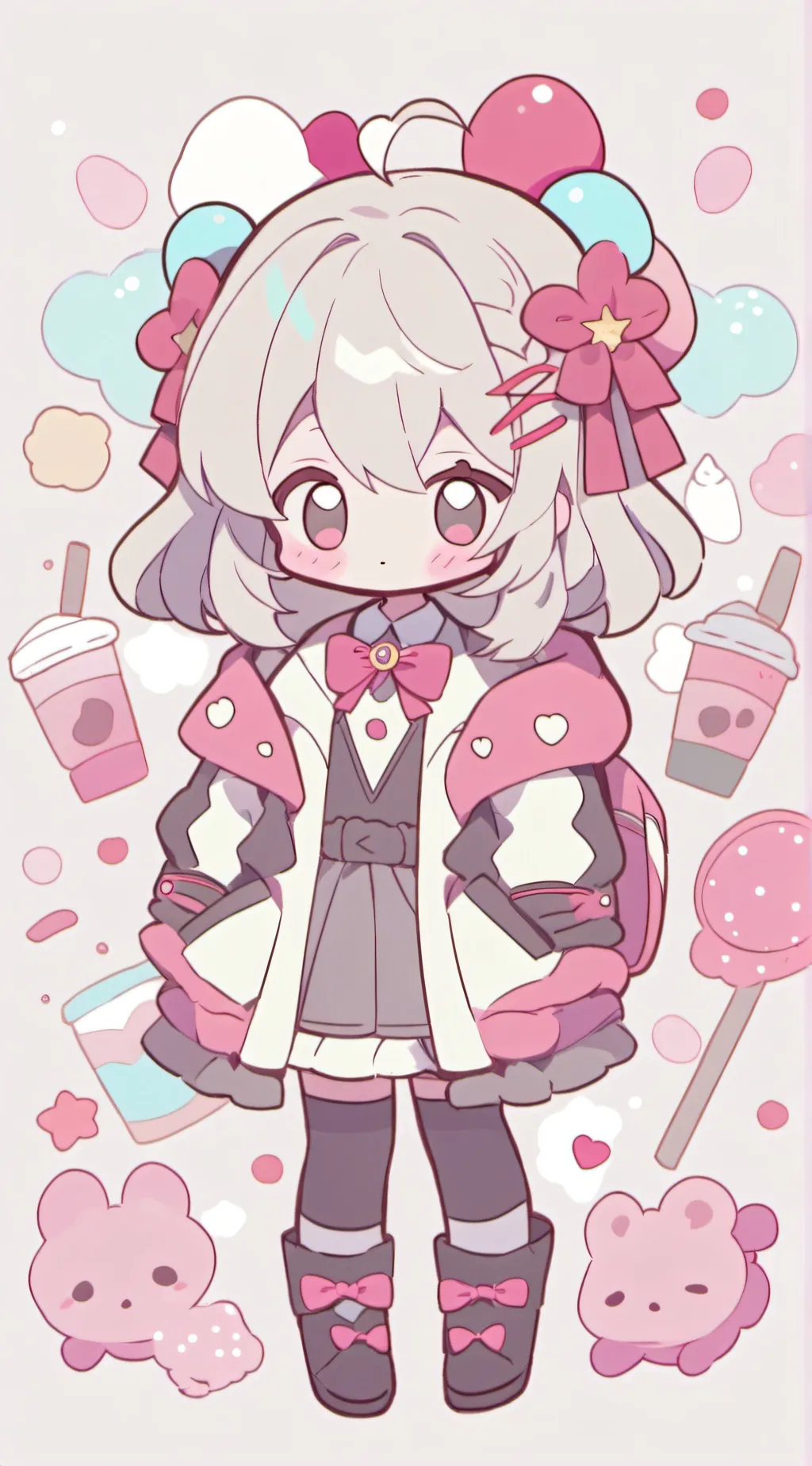 ai character: Alien Donnie Au background