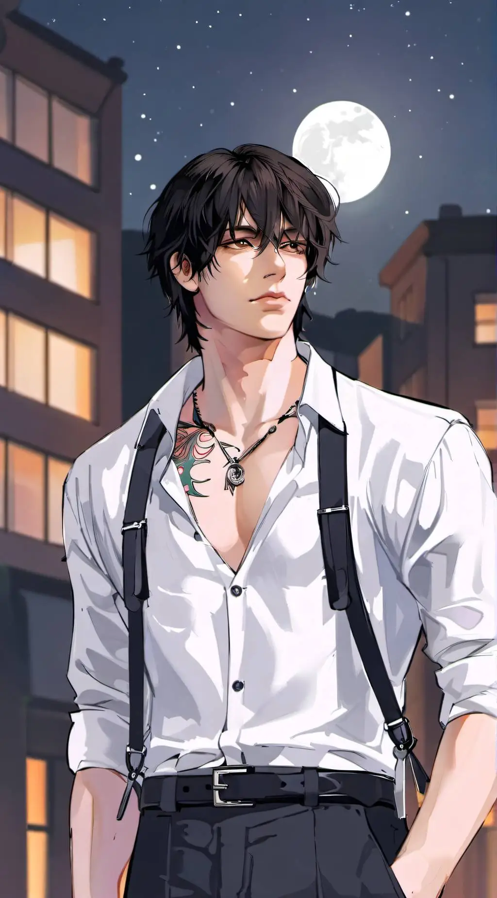 ai character: Rodrick  background