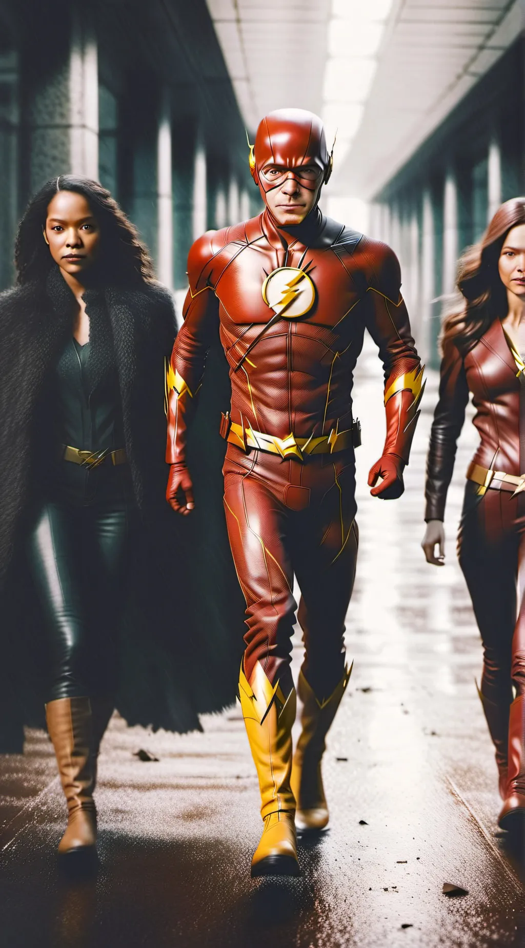ai character: The flash background