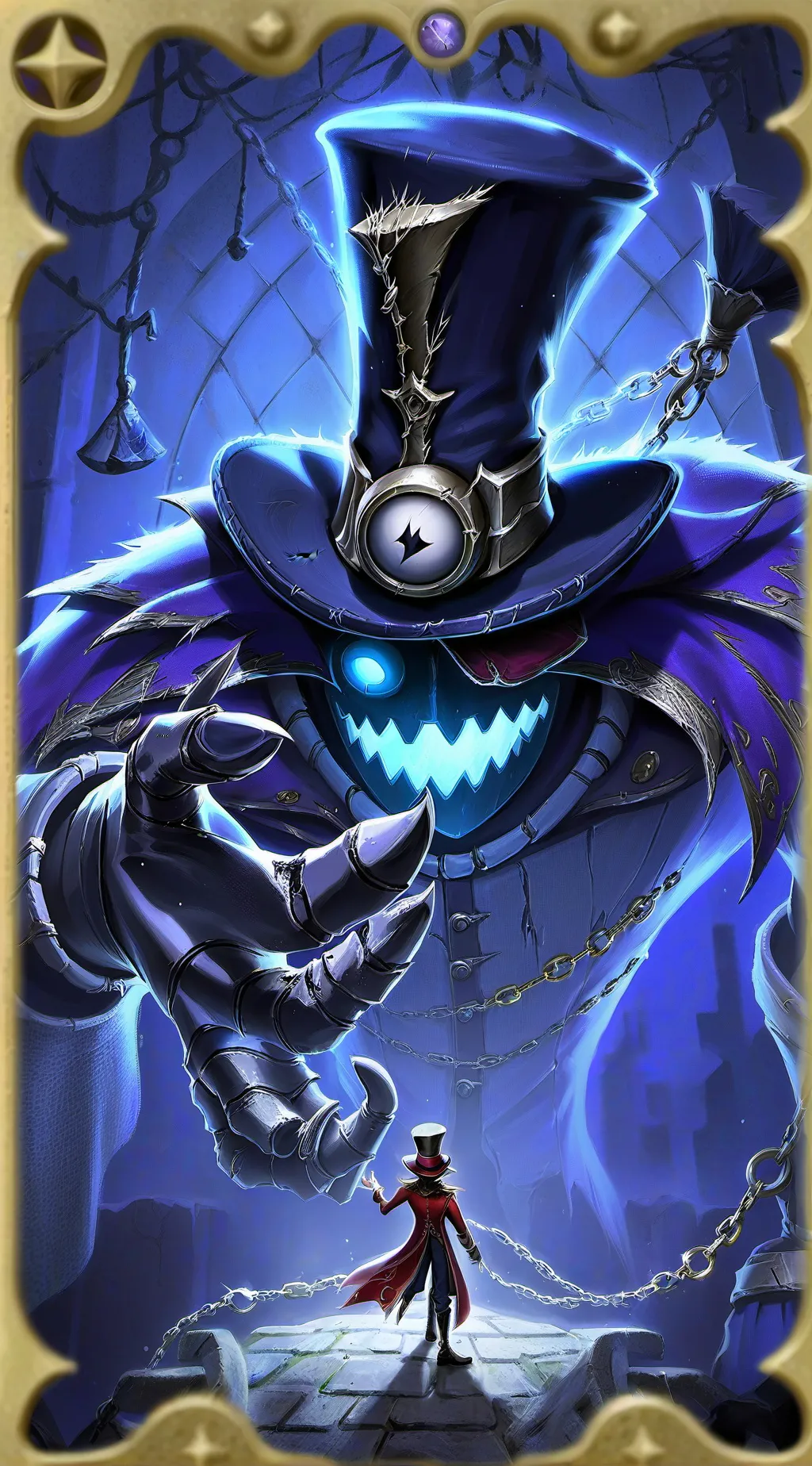 ai character: the puppet master background