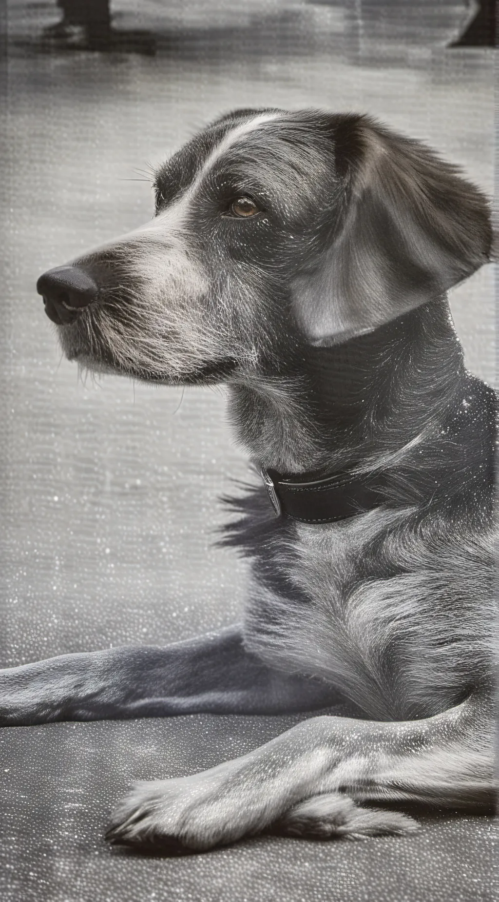 ai character: robo dog background