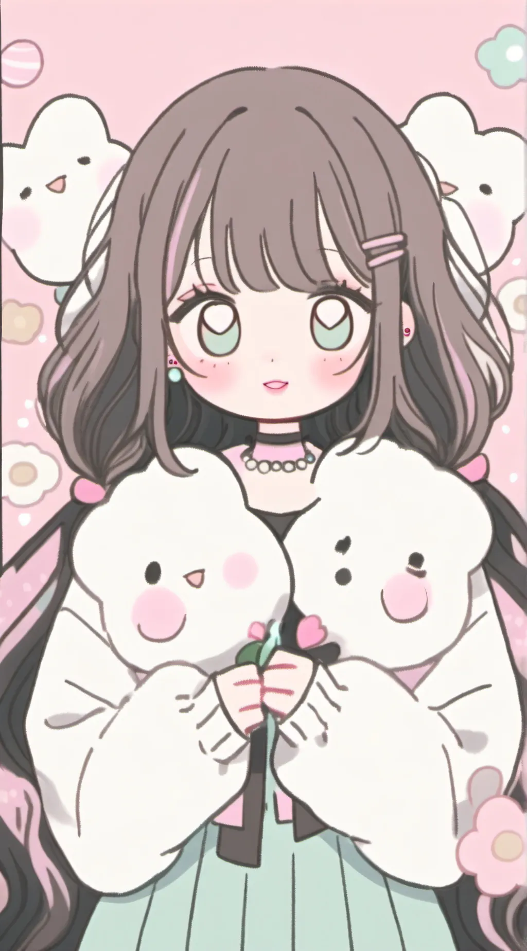 ai character: neko 2 background