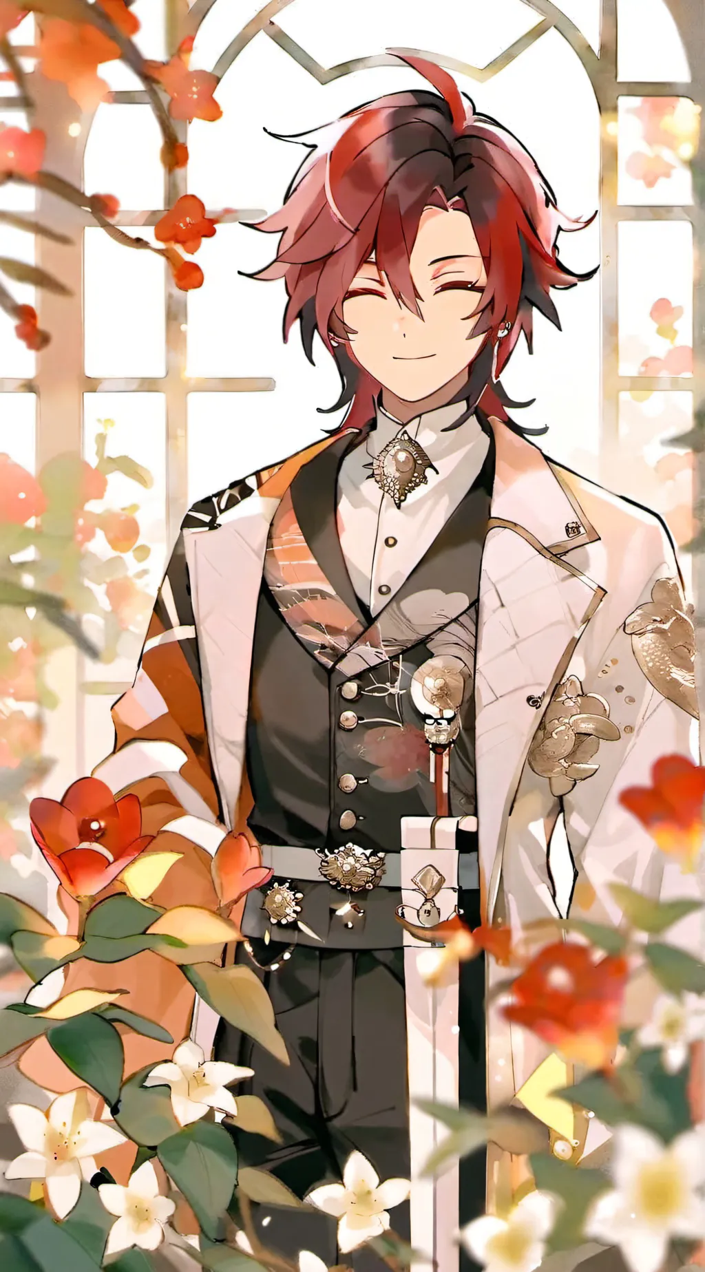 ai character: Heizou background