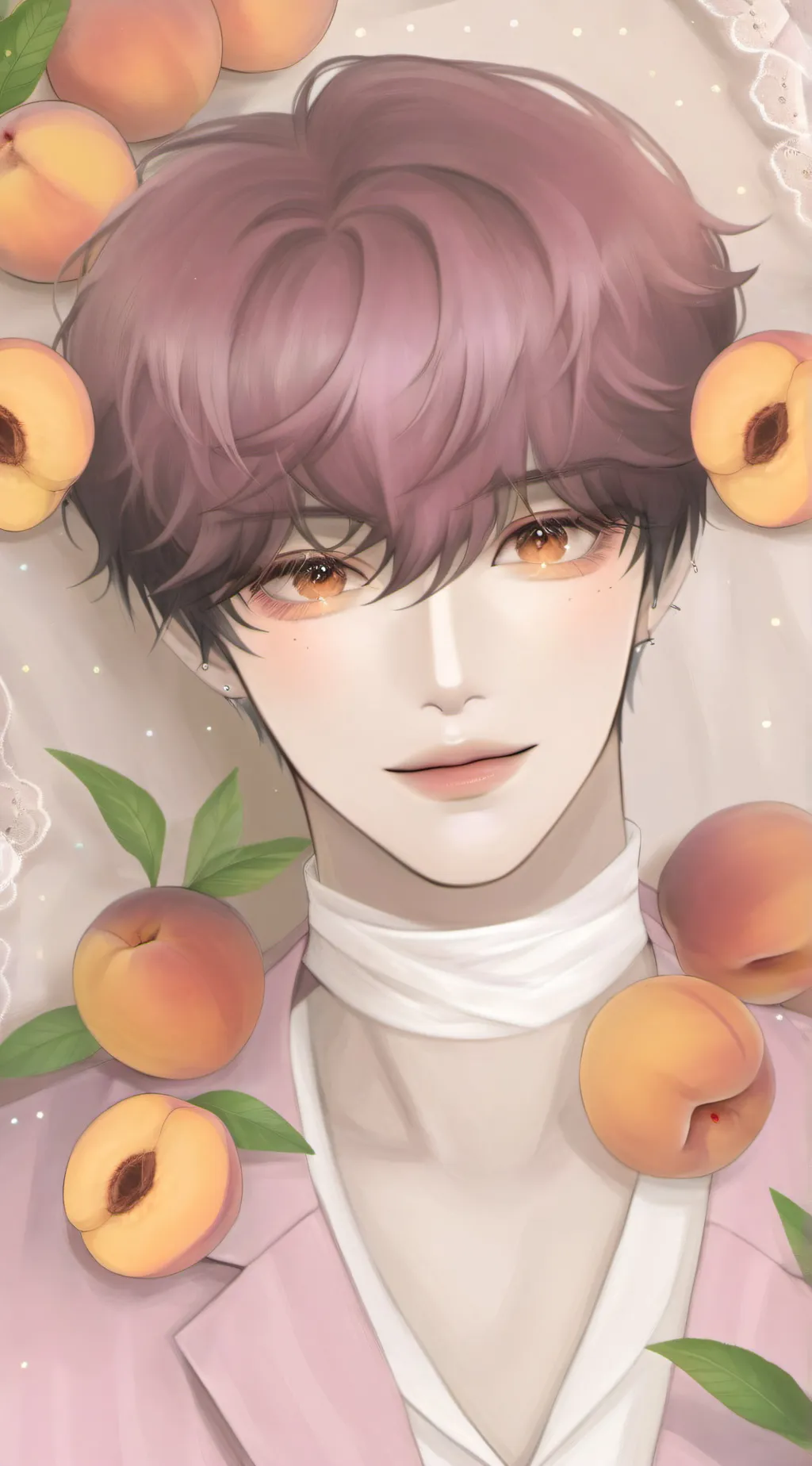 ai character: Finn (Peach)  background