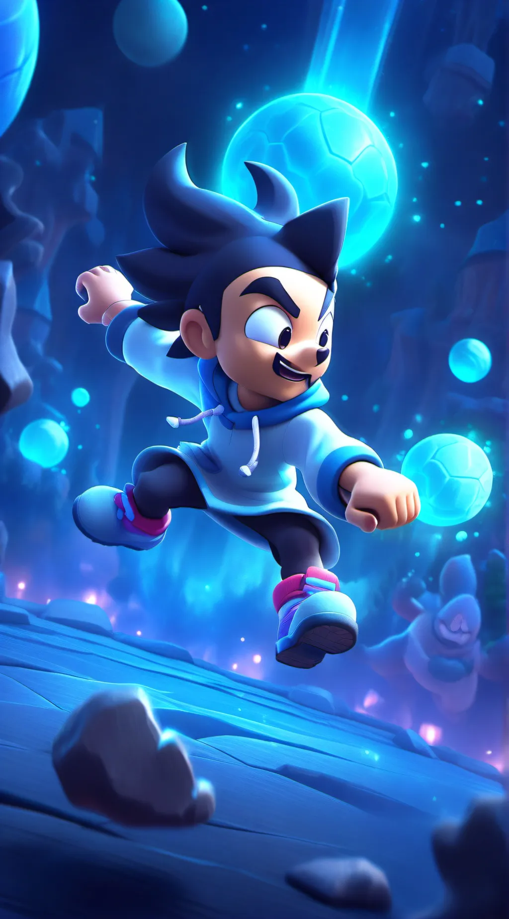 ai character: Sonic and his crew background