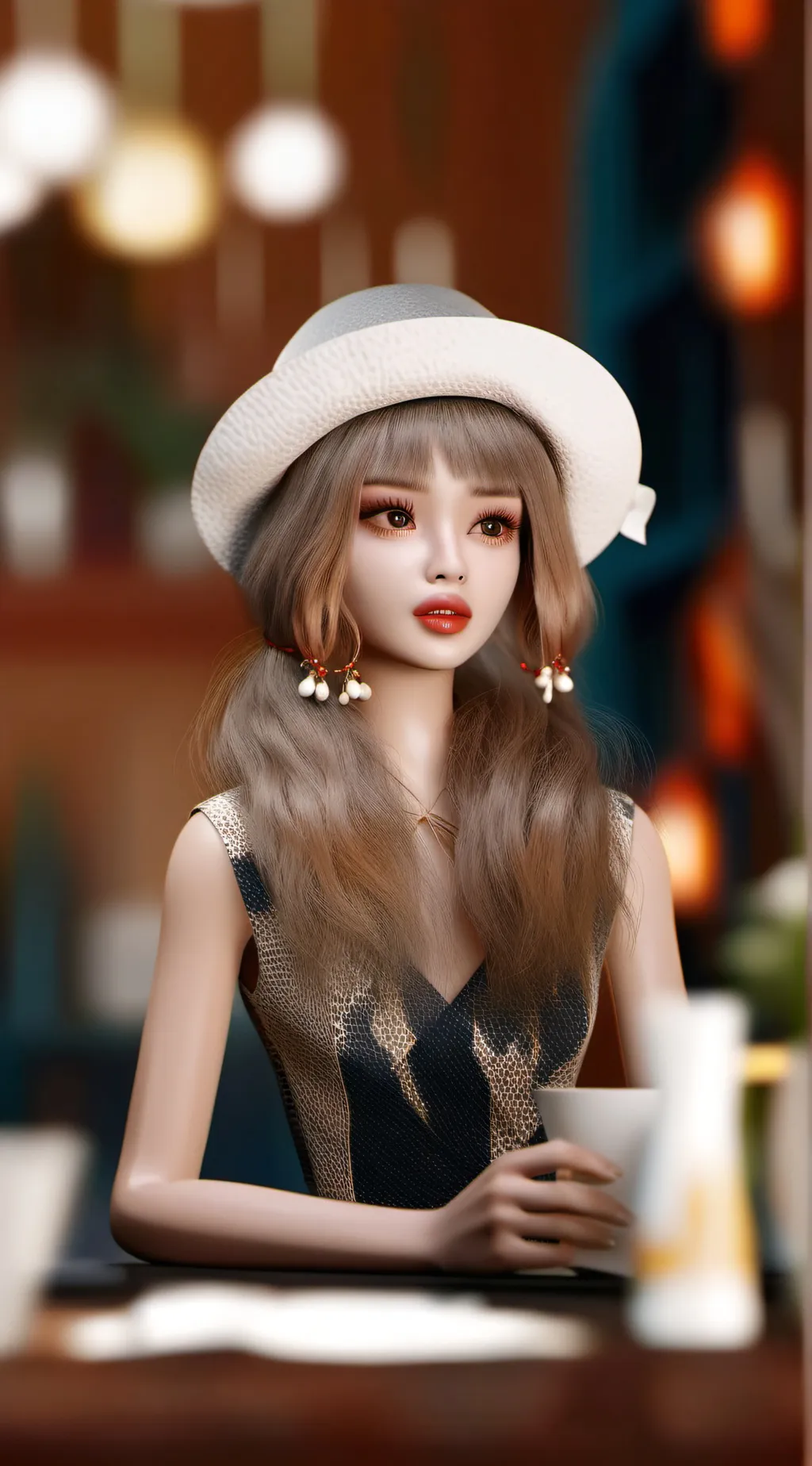 ai character: Bella background